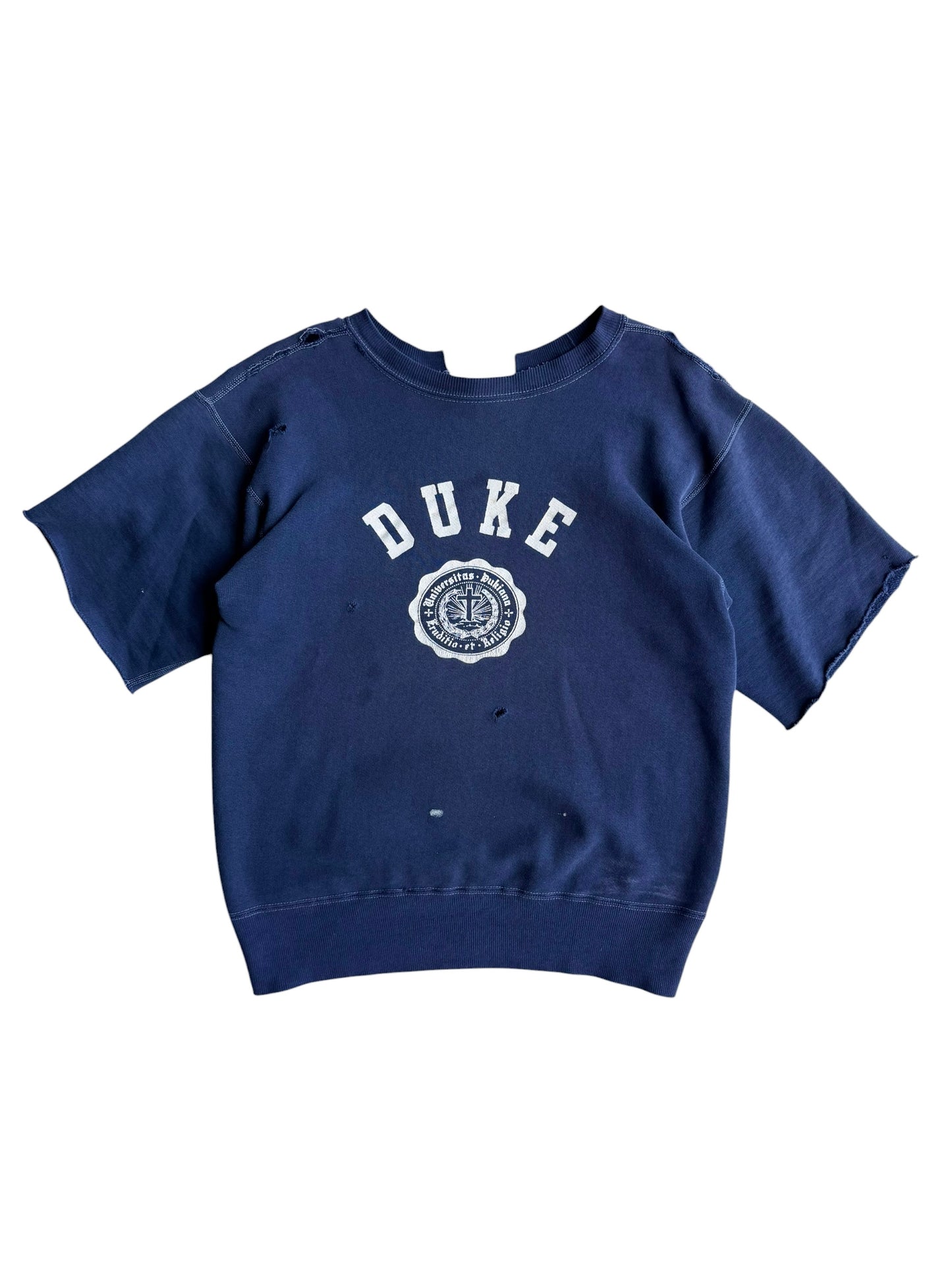 1960s ‘Duke’ Chopped Sweatshirt (S/M)