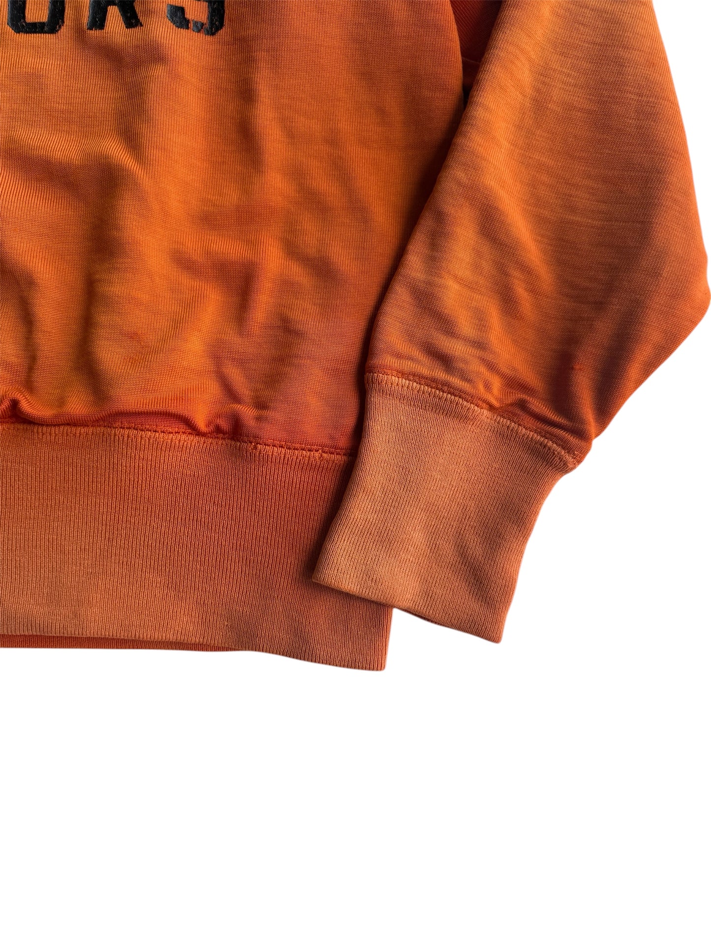 1950s Champion ‘Warriors’ Two Tone Double Face Orange Durene Afterhood (S/M)