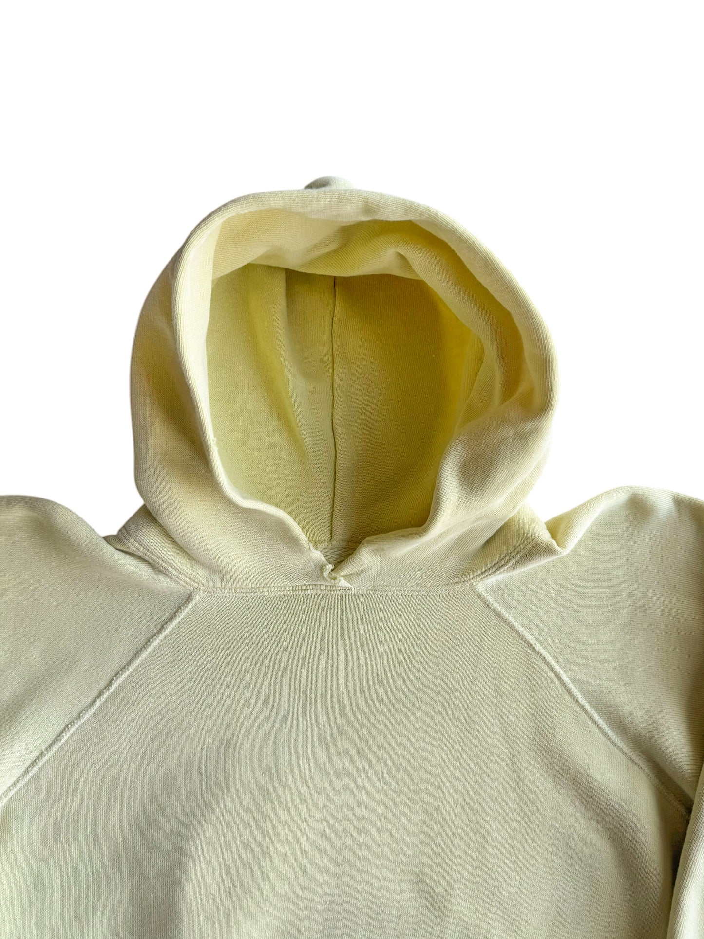 1950s Faded Yellow Hoodie (L/XL)