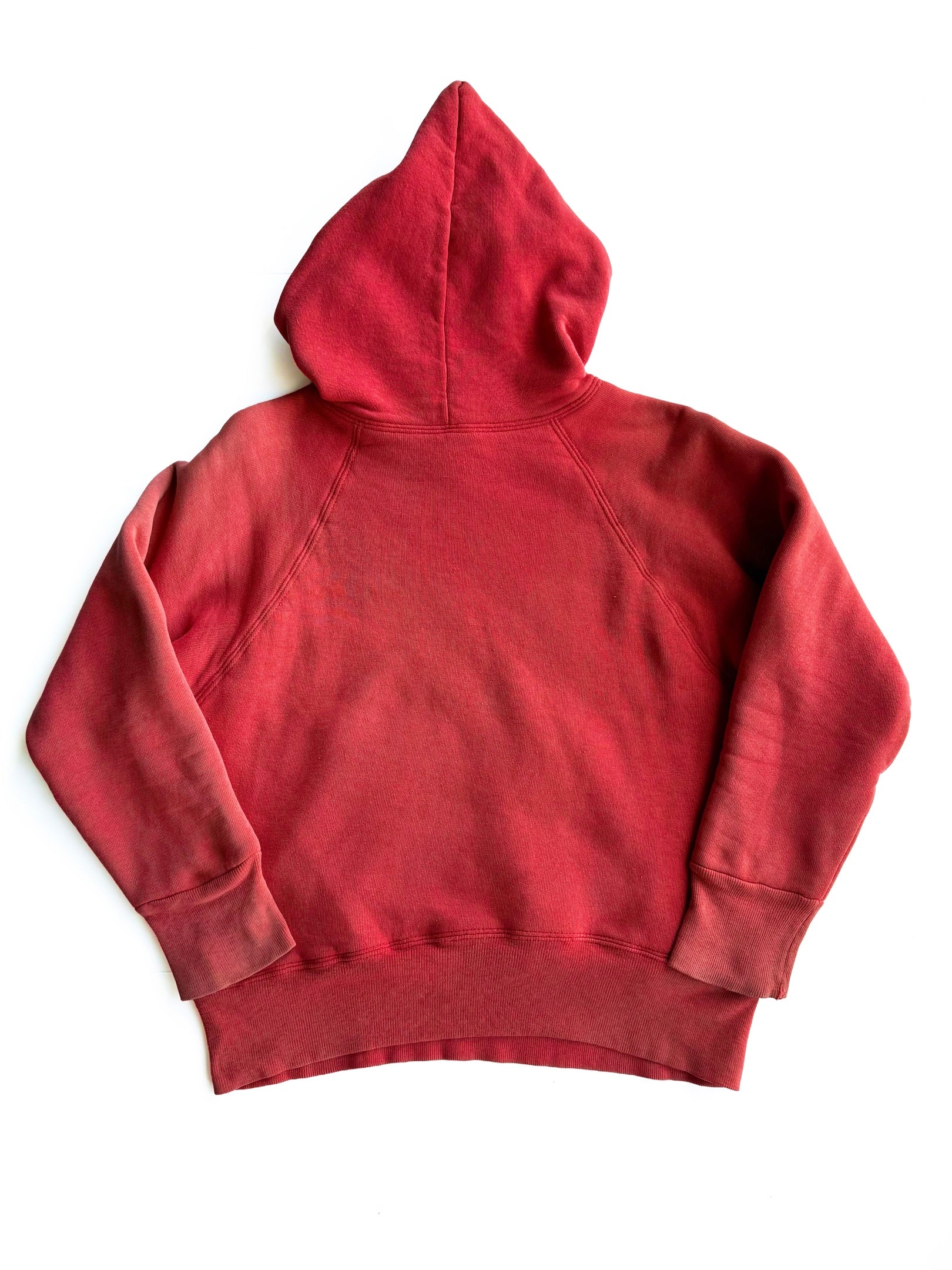 1950s Sun Faded Cherry Red Double Face Hoodie (S/M) – JollyJack
