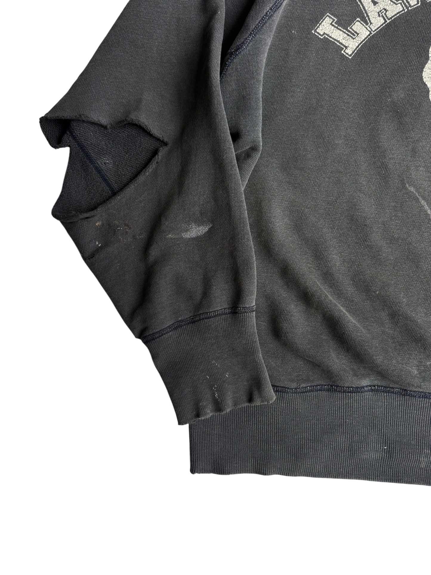 1950s Champion ‘Lawrence’ Black Sweatshirt (XL)