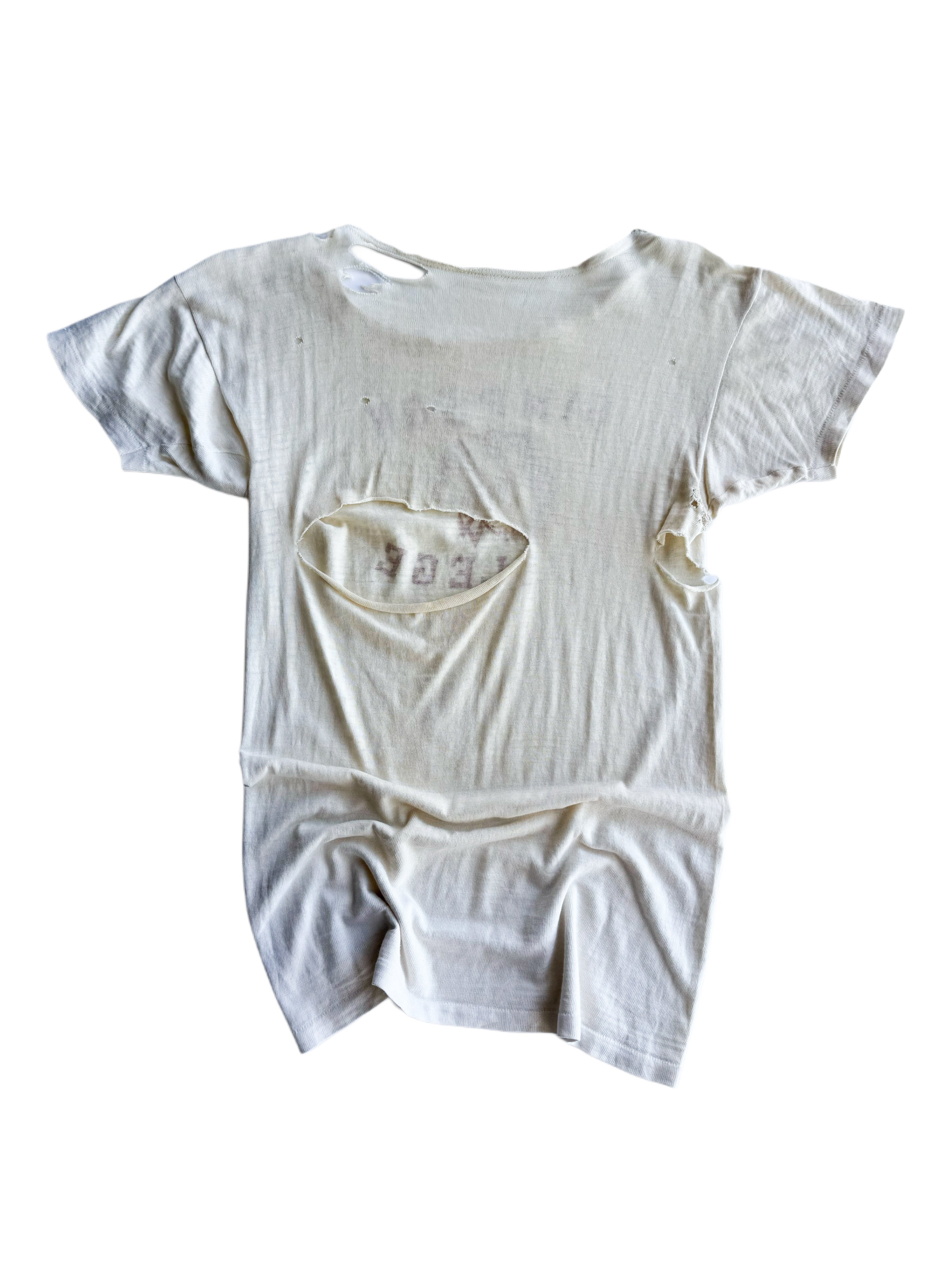 1930s ‘Simpson College’ Gym Tee (S/M)