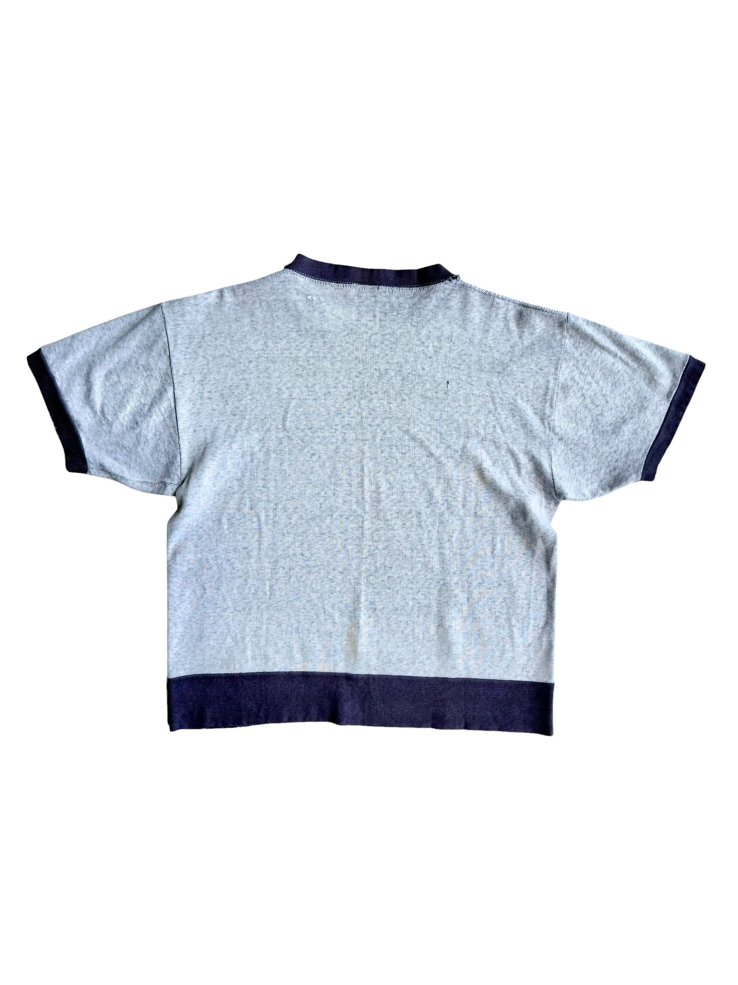 1950s Champion ‘Penn State’ Short Sleeve Cotton Knit (S)