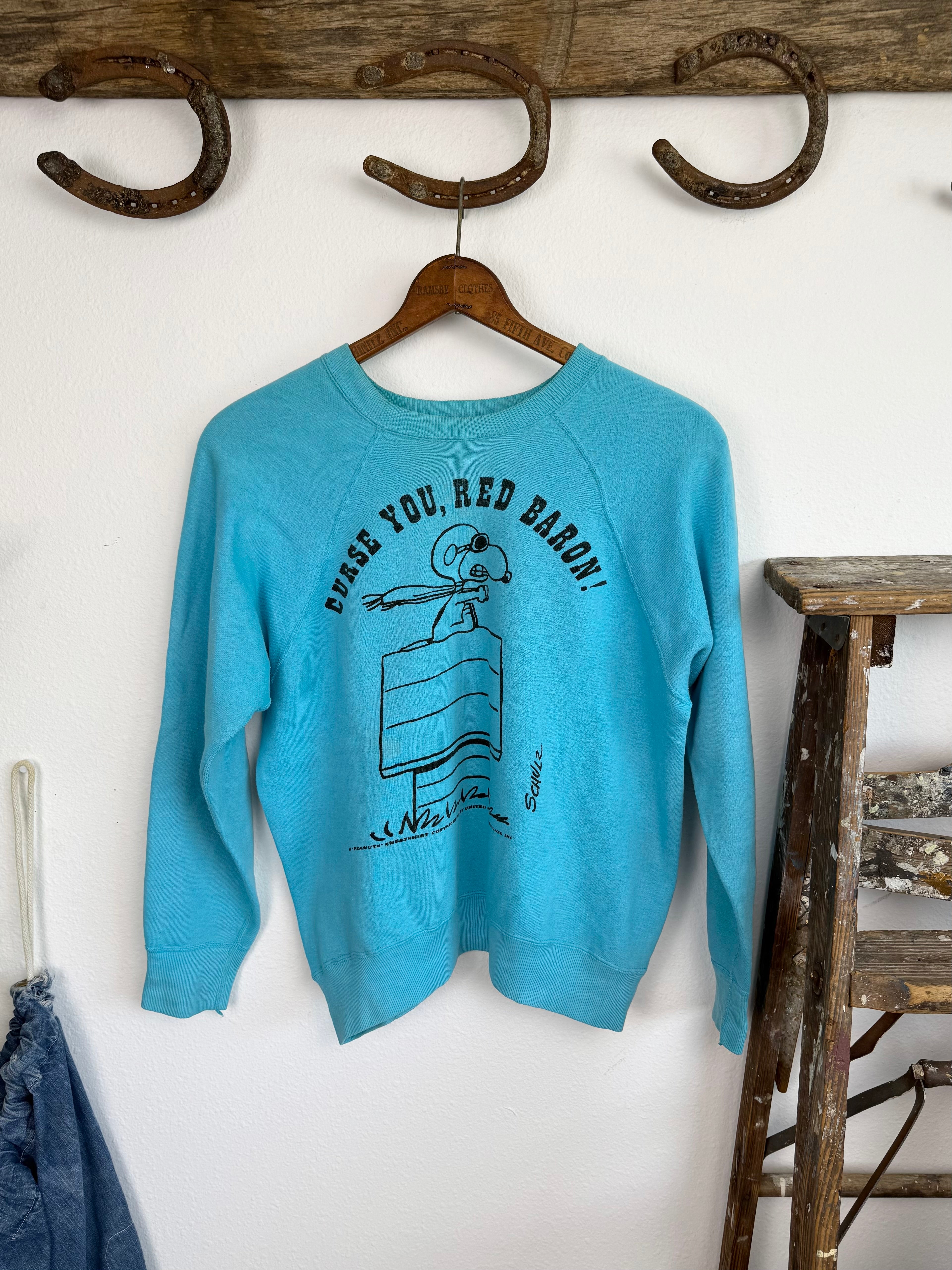1960s Mayo Spruce Peanuts Snoopy Sweatshirt (XL)