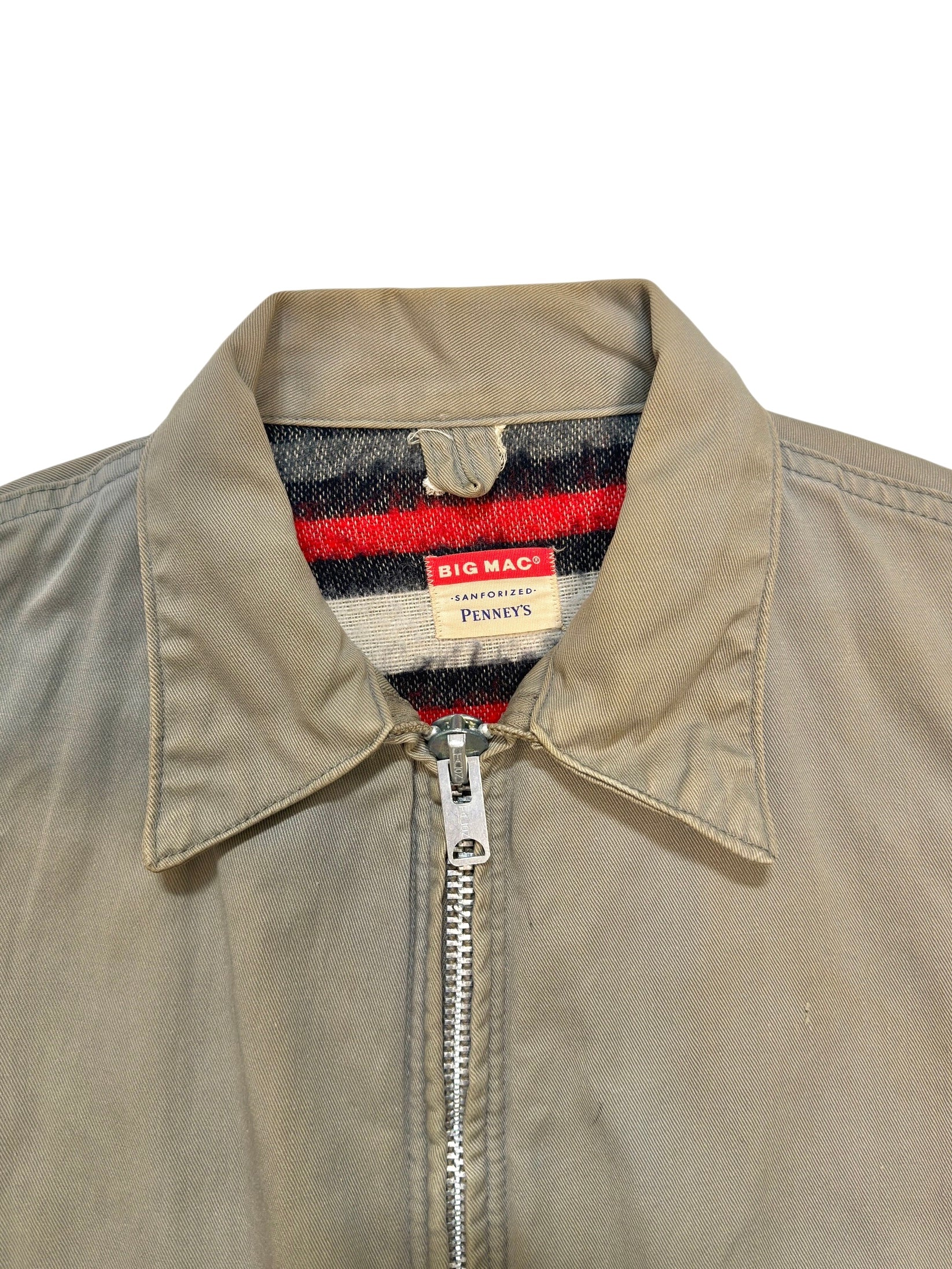 1960s Big Mac Lined Canvas Work Jacket (L/XL)