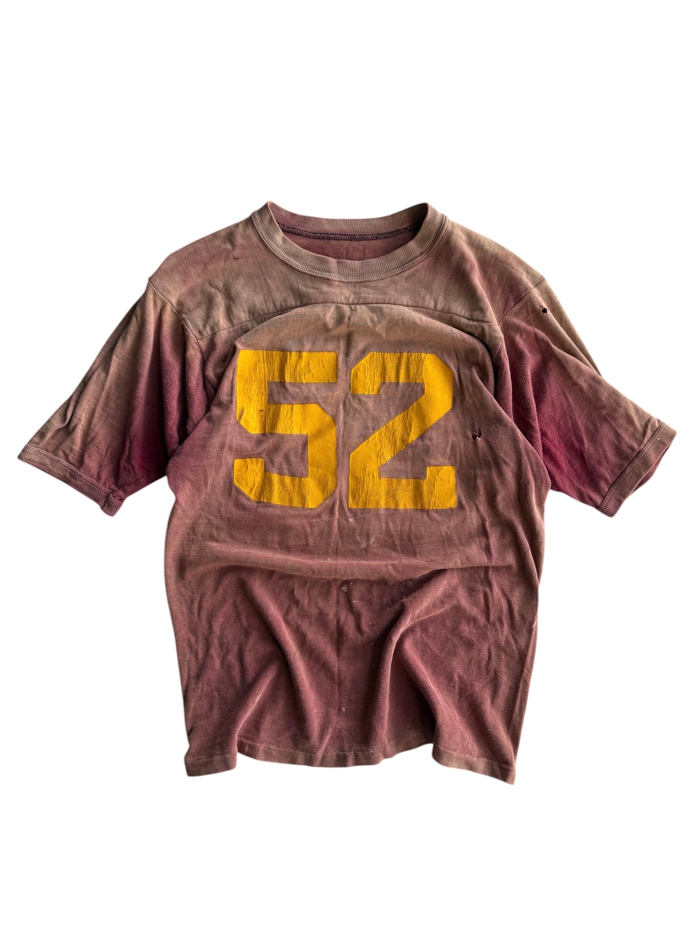 1950s Sun Faded ‘52’ Cotton Jersey Tee (M/L)