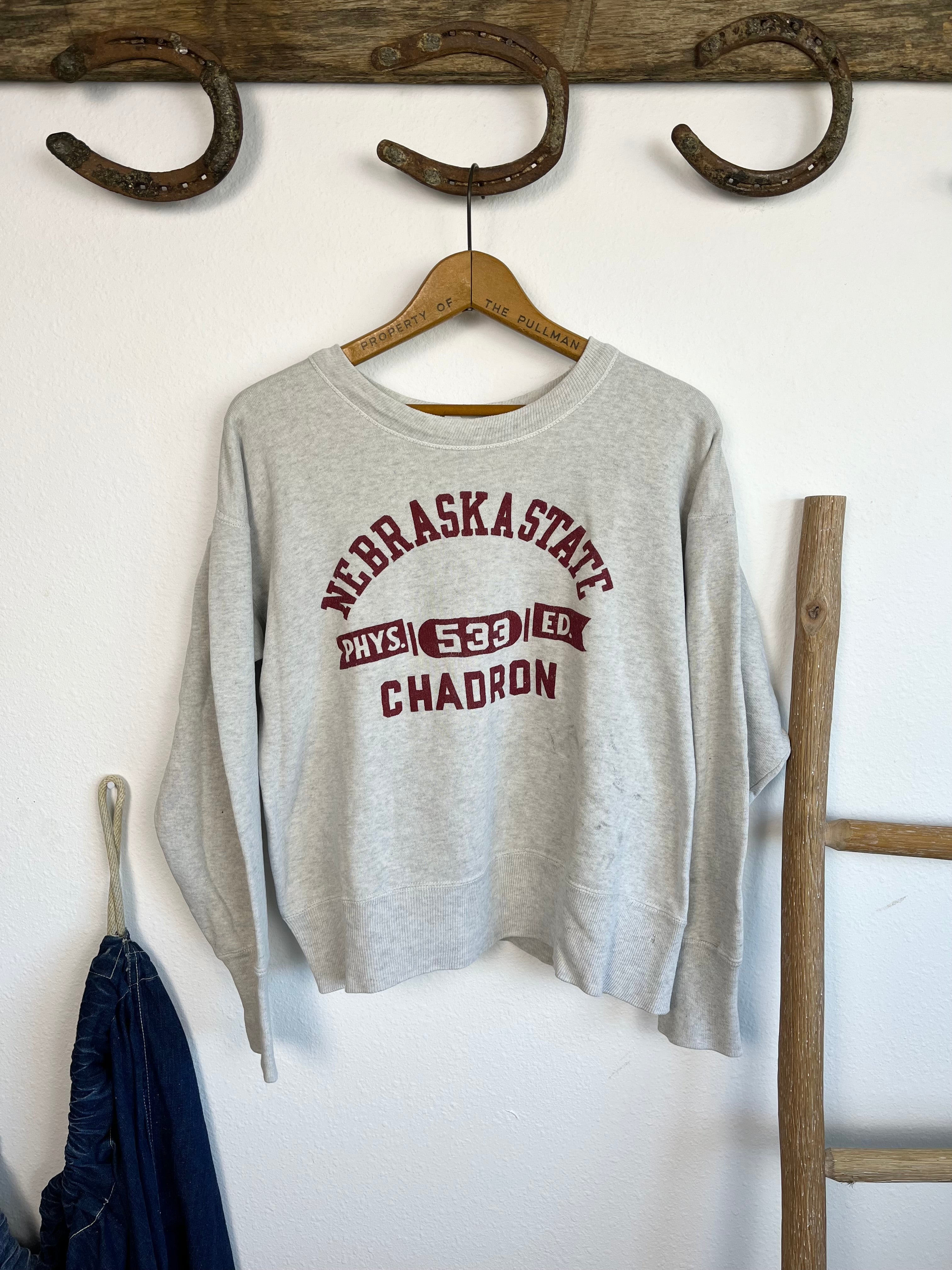 1950’s Champion Phys Ed Sweatshirt (S/M)