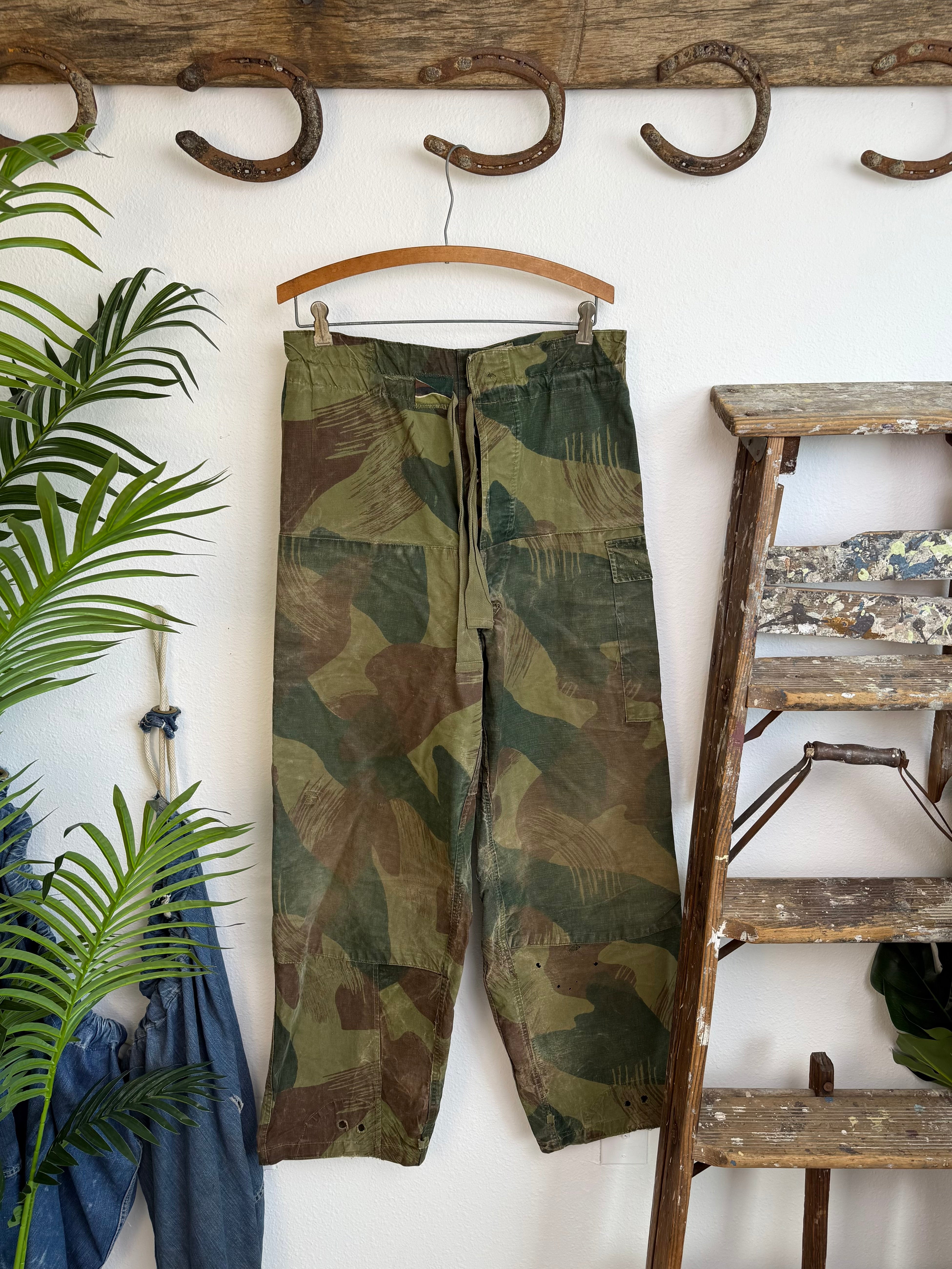 1950s Belgian Brushstroke Camo Pants (33)