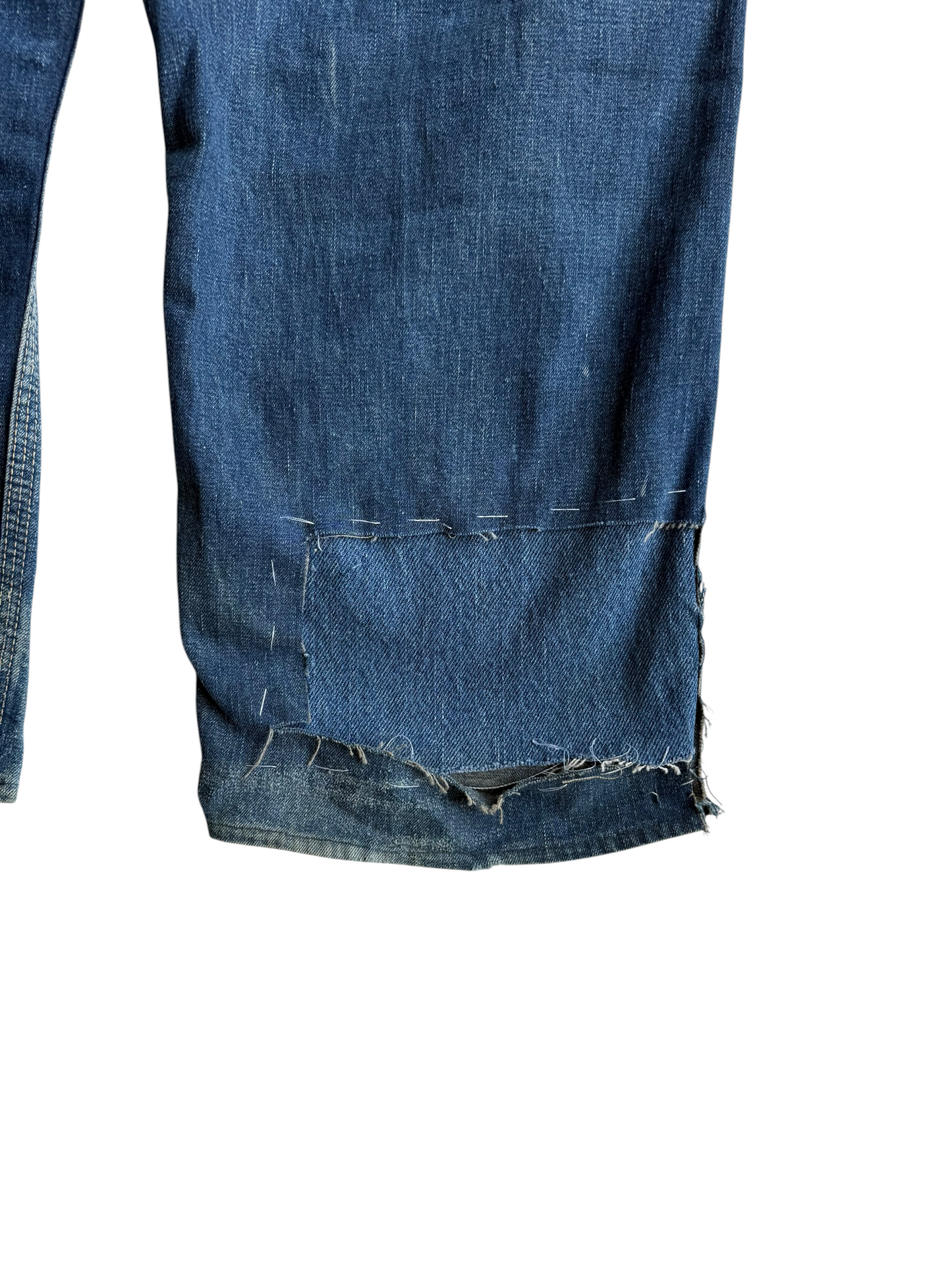 1950s Key Imperial Faded and Repaired Carpenter Jeans (32)