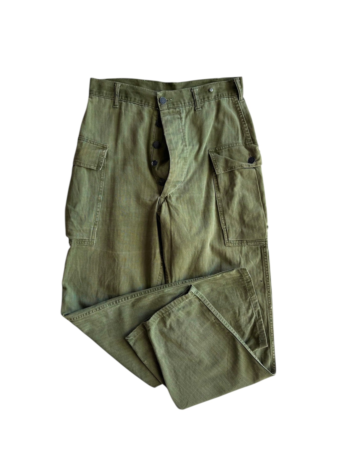 1940s WW2 13 Star Army Cargo Pants (30)