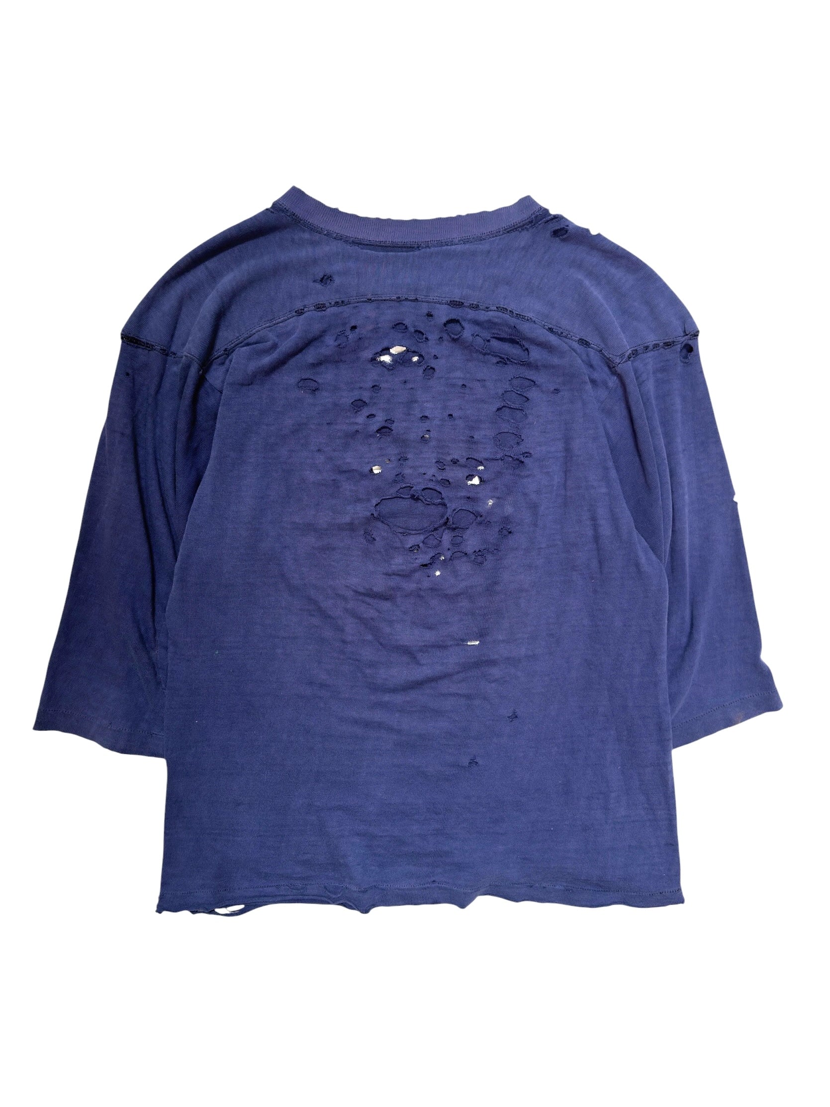 1950s ‘Drake University’ Distressed Cotton Jersey (M/L)