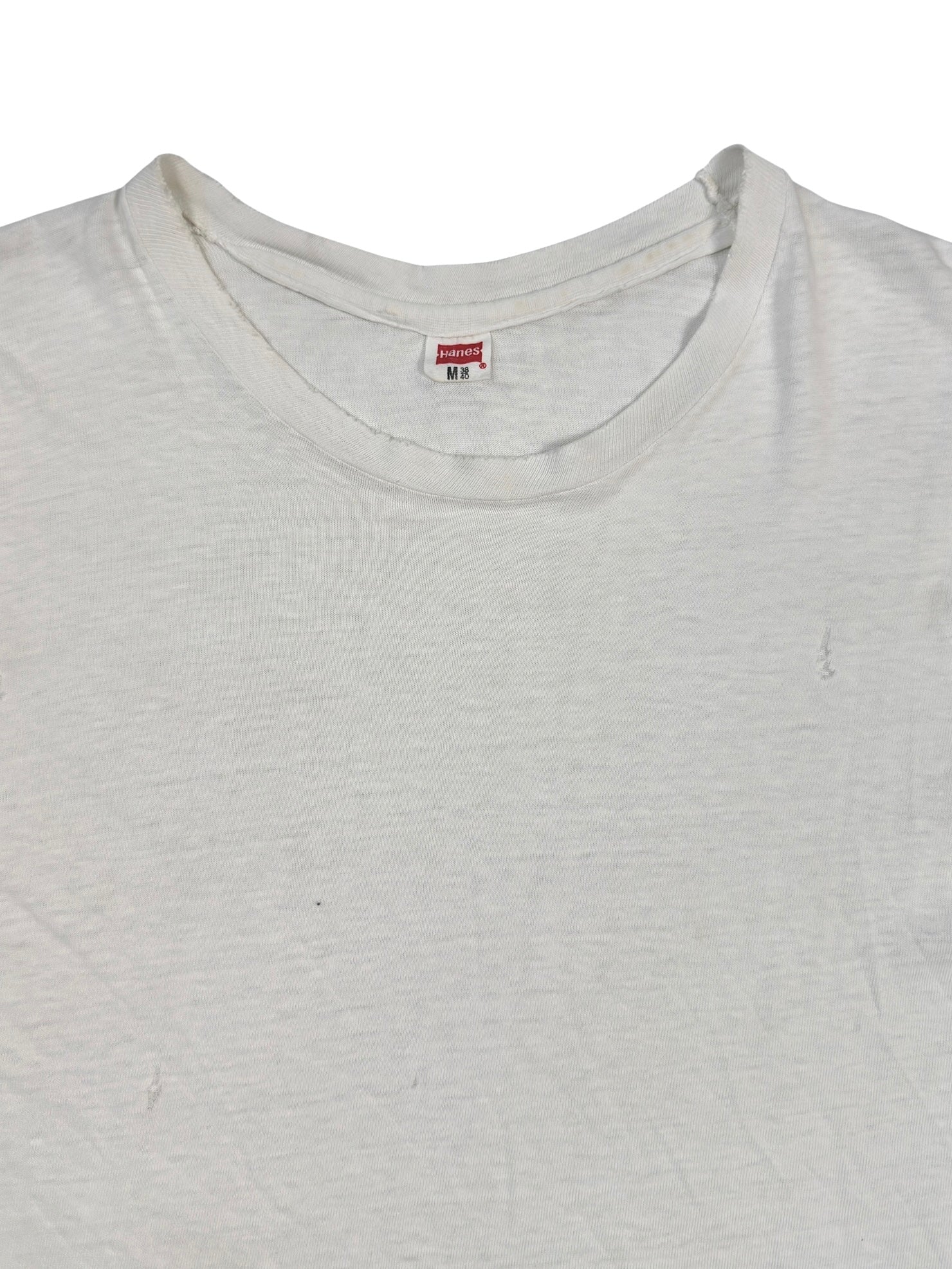 1950s Hanes Perfect Essential White Tee (S/M)
