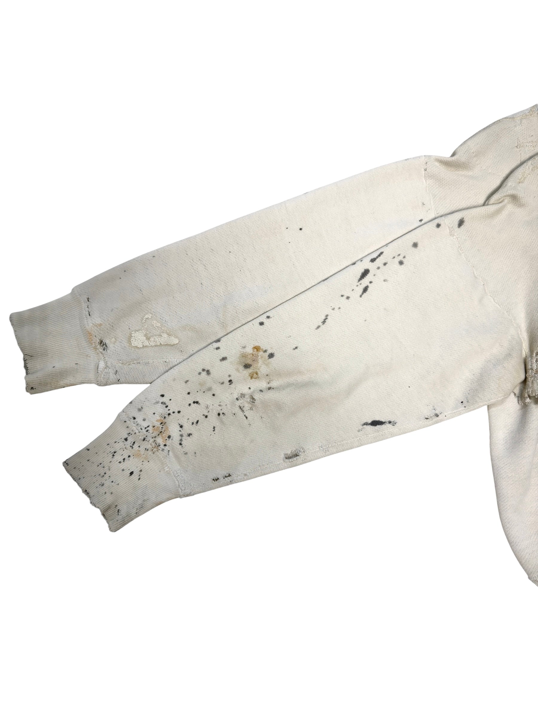 1950s Distressed Back Stencil Single V Sweatshirt (XL)