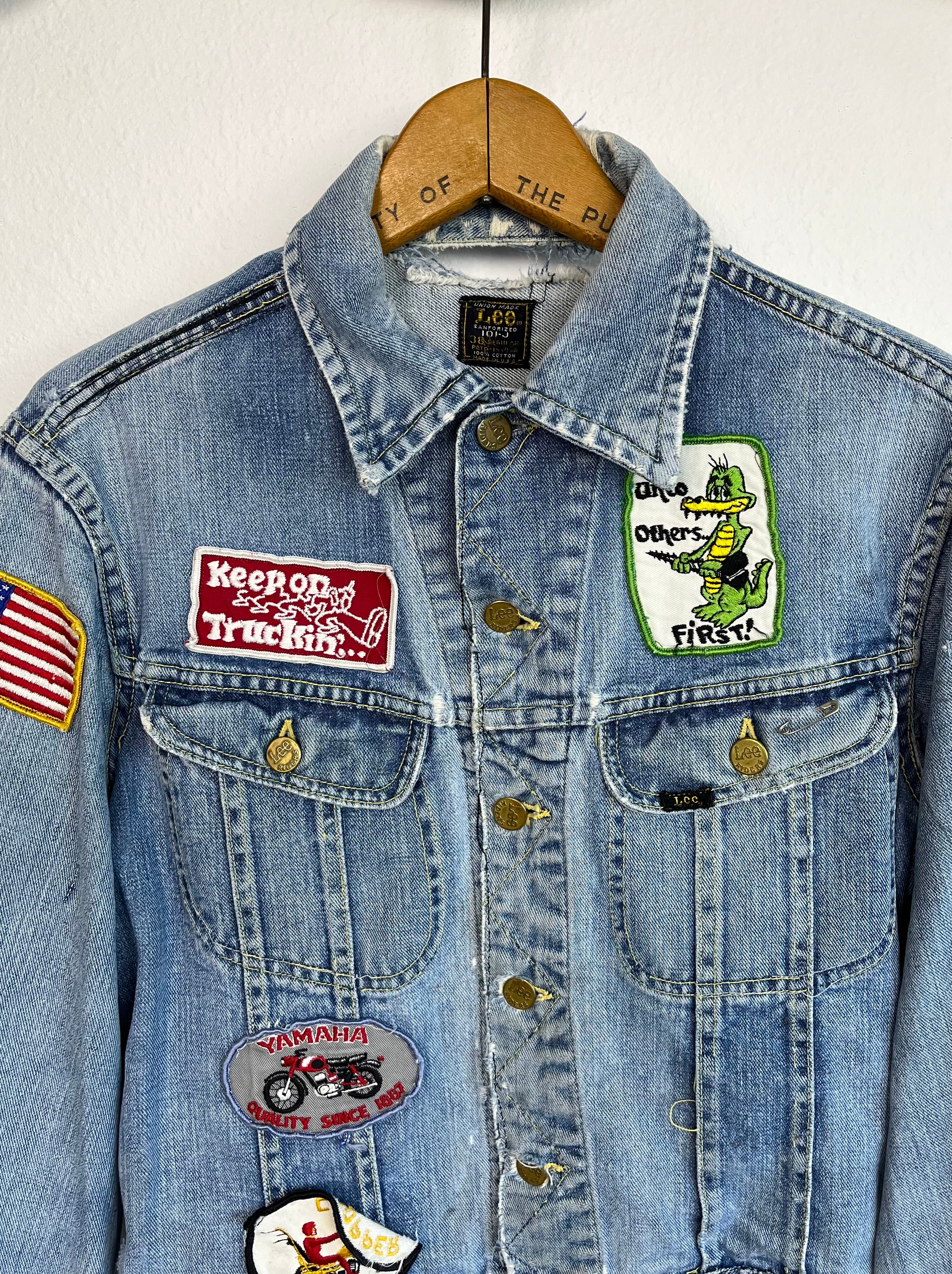 1960’s Lee Trucker Jacket With Original Patches (S/M)