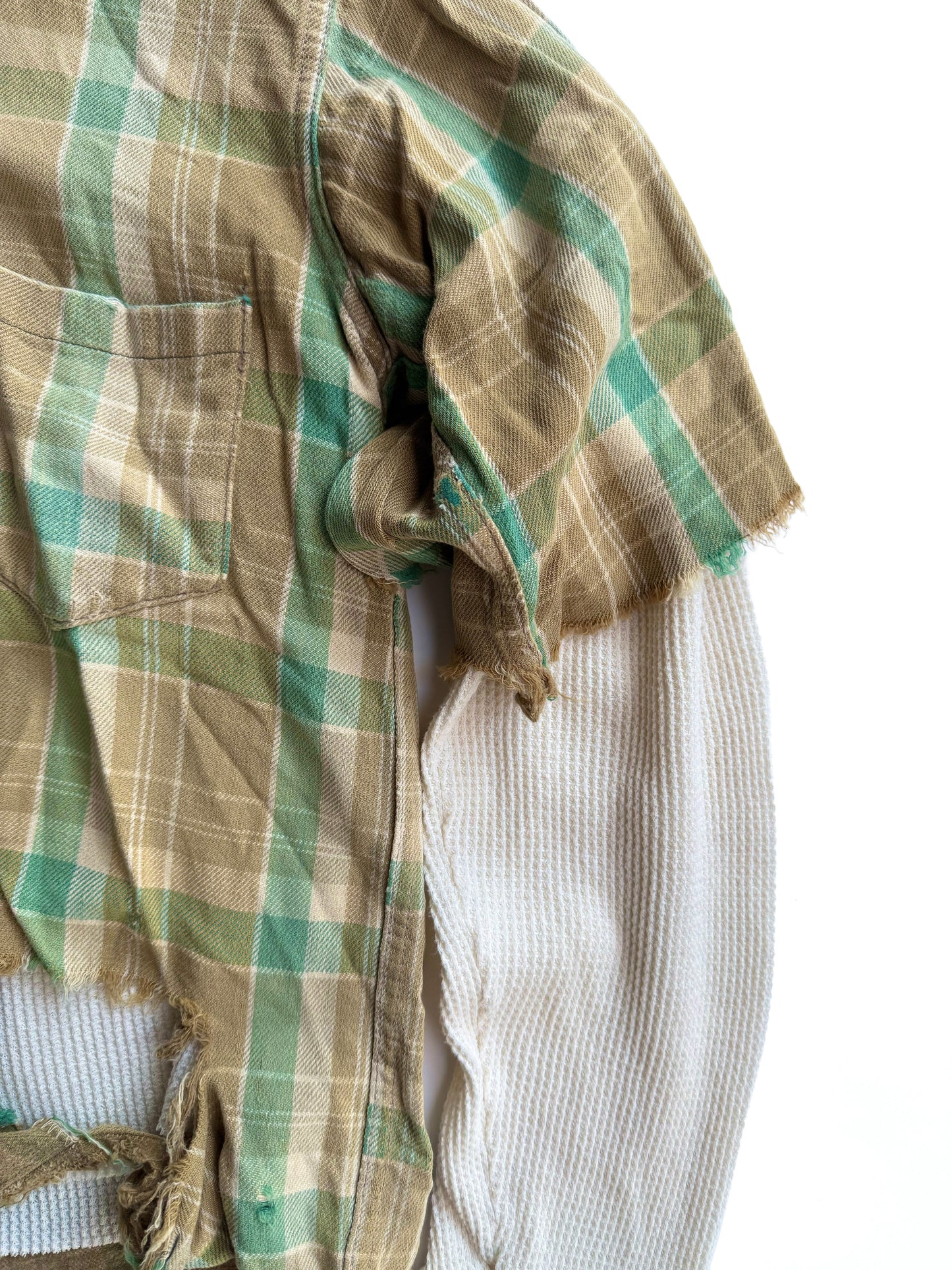 1940s Distressed Flannel With 1950s Thermal (S)