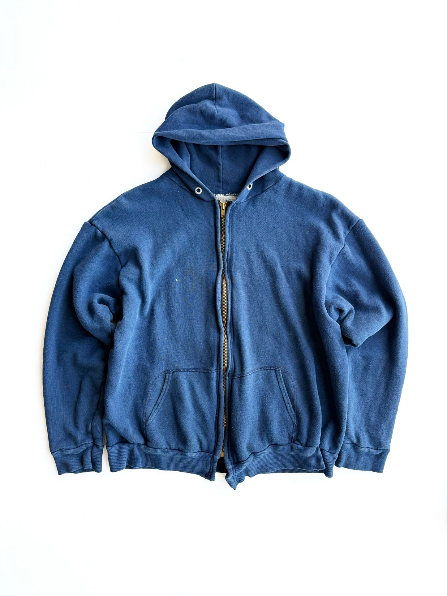 1960s Thermal Lined ‘D Pocket’ Zip Up Jacket (S/M)