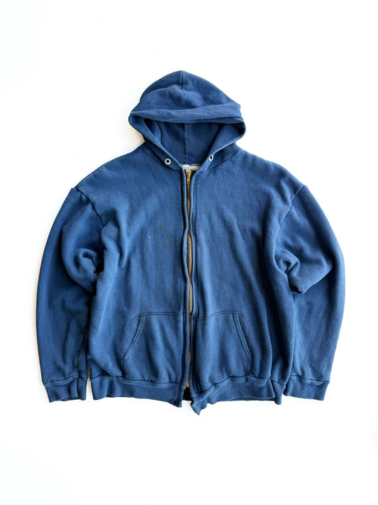 1960s Thermal Lined ‘D Pocket’ Zip Up Jacket (S/M)