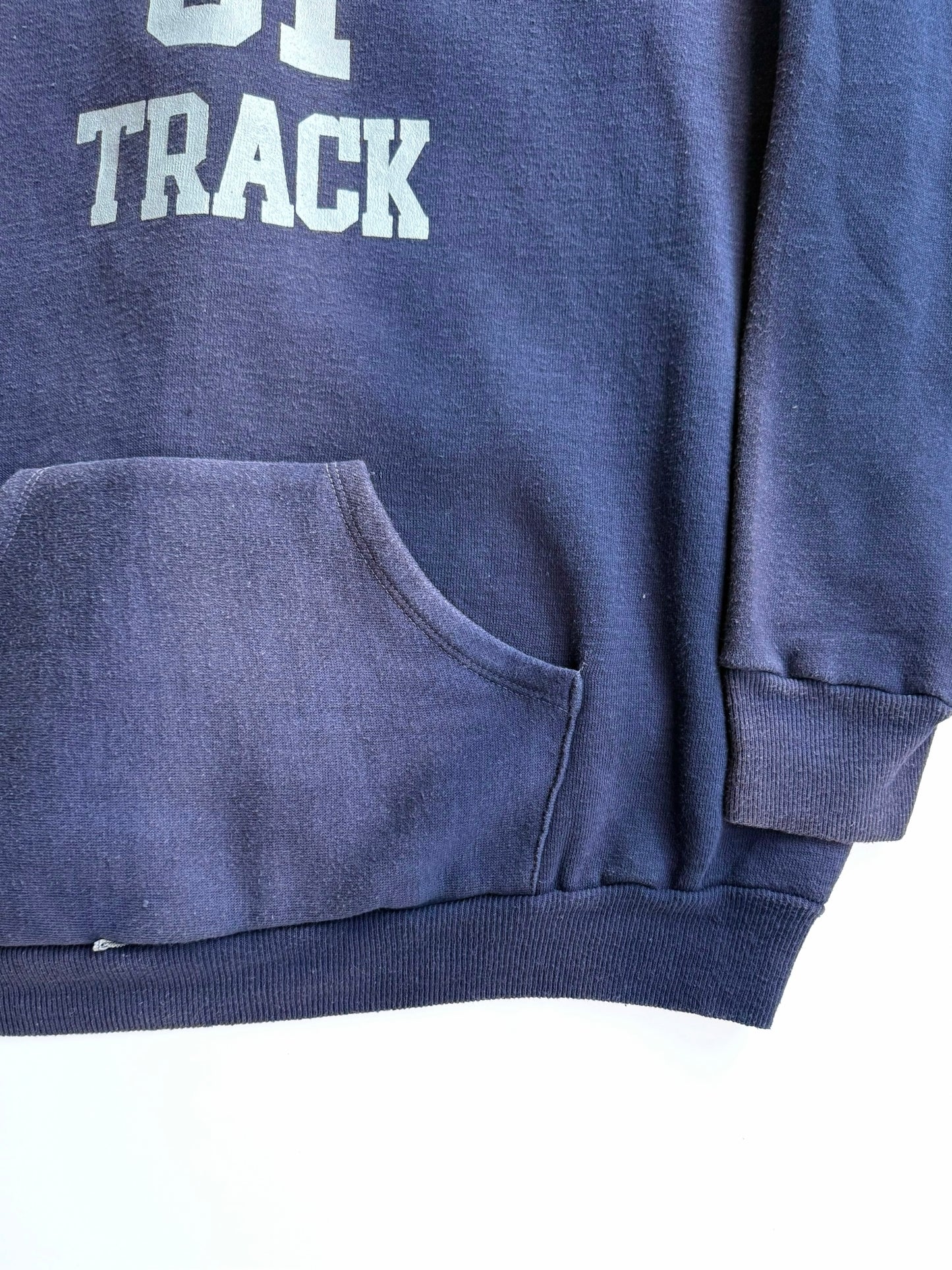 1970s Sun Faded Track Hoodie (M/L)