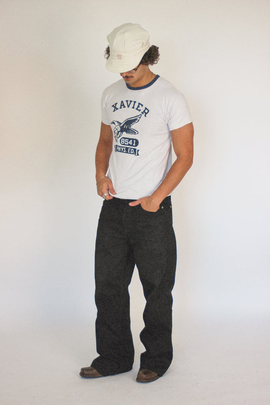 1960s Champion ‘Xavier’ Double Face Phys Ed Tee (S/M)