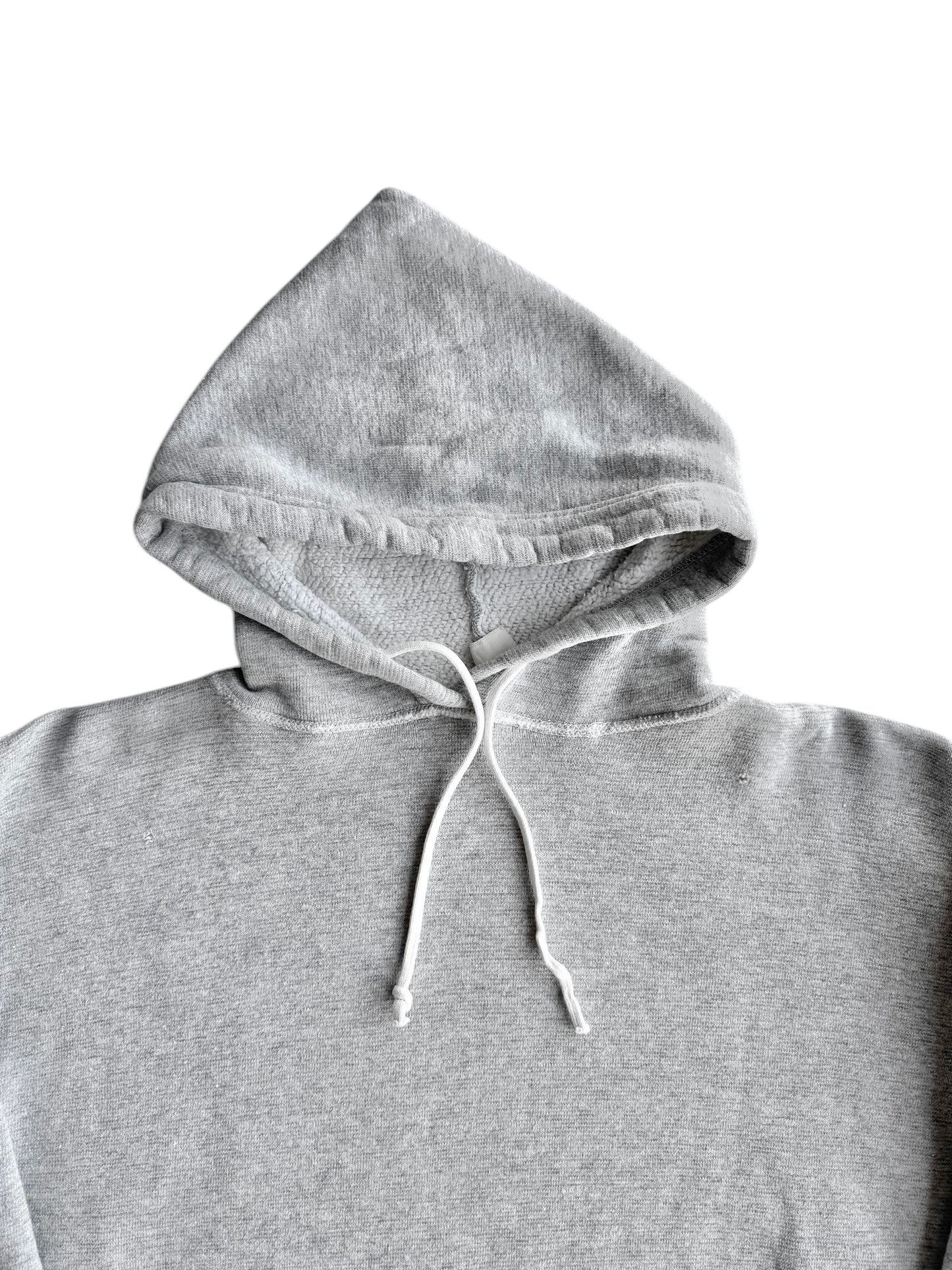 1950s Flagg Bodyguard Grey Two Tone Hoodie (S/M)