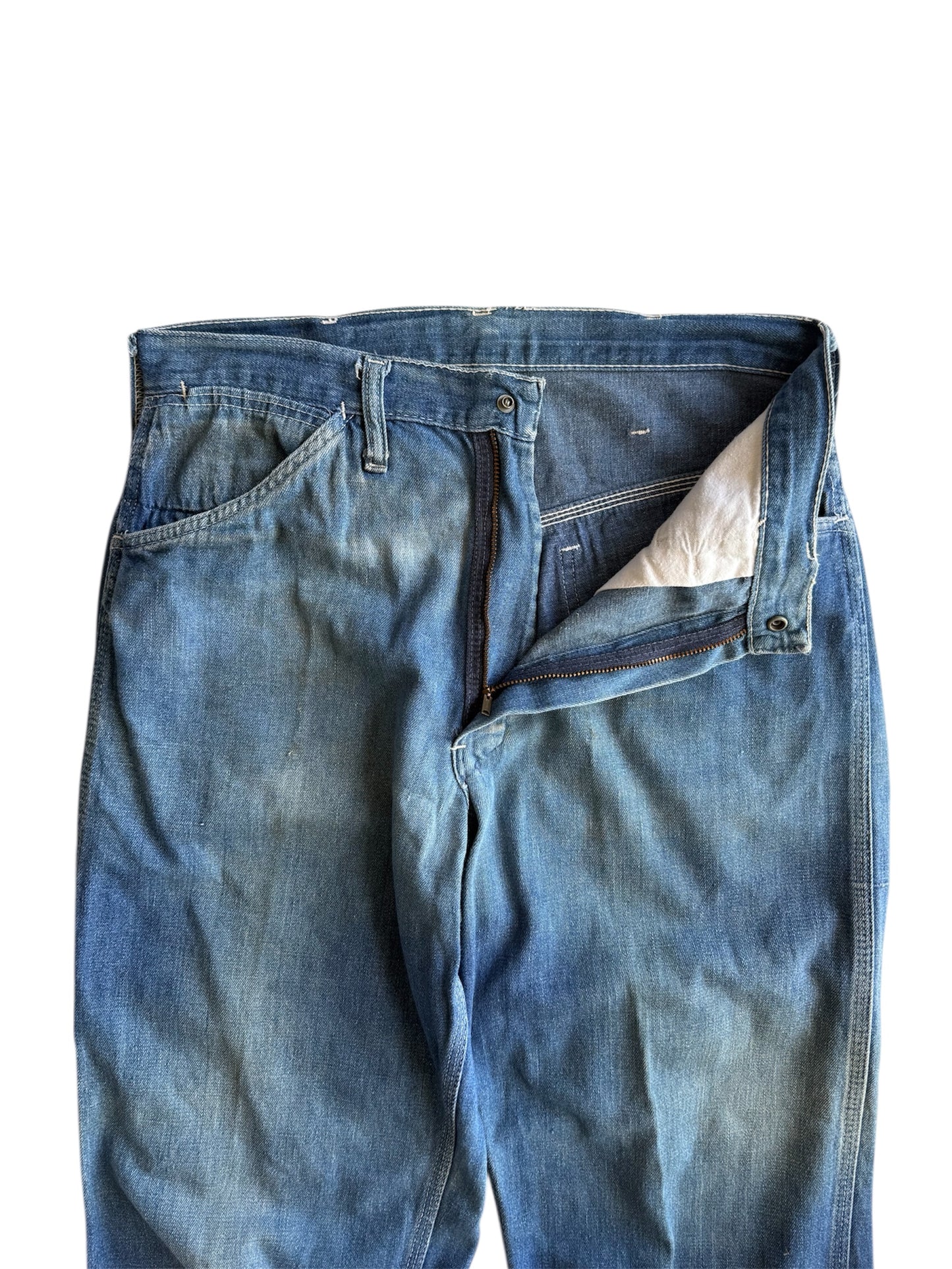 1960s Washington Dee Cee Faded Carpenter Jeans (31)