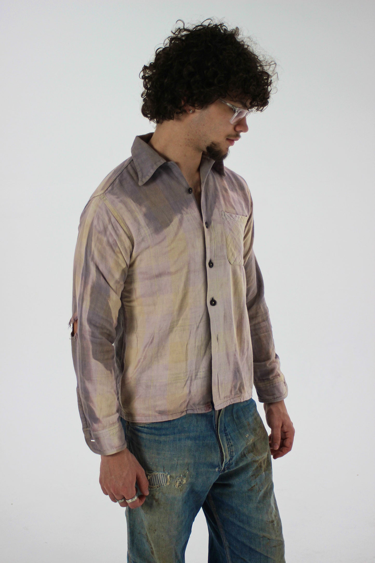 1950s Sun Faded Loop Shirt (S/M)
