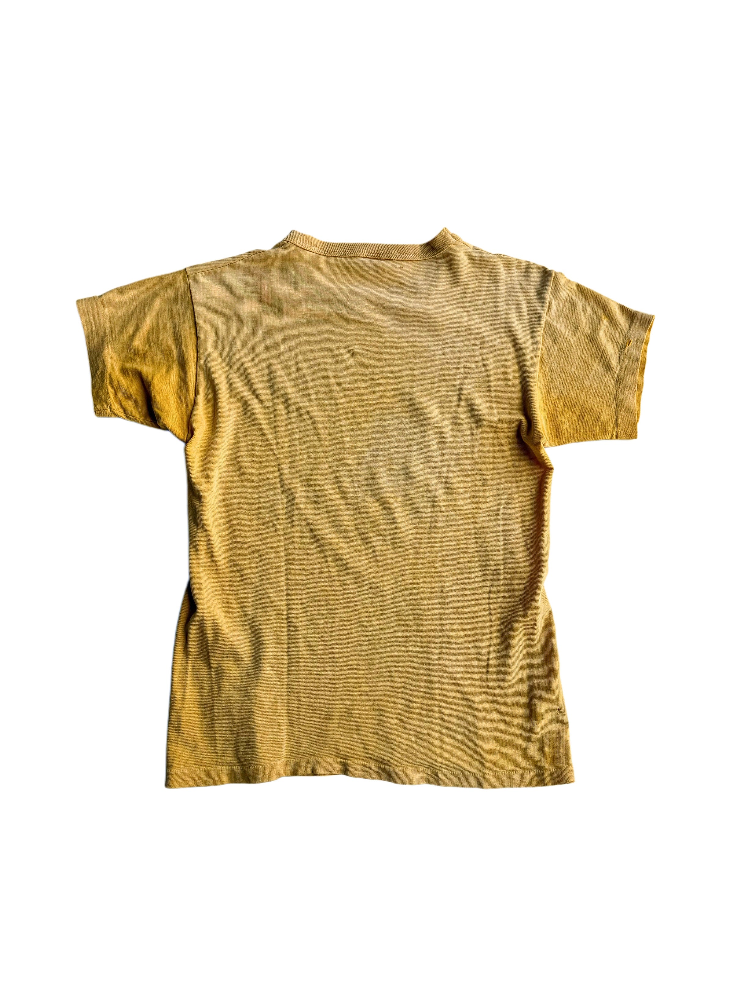 1950s ‘Sulphur High’ Sun Faded Phys Ed Tee (S/M)