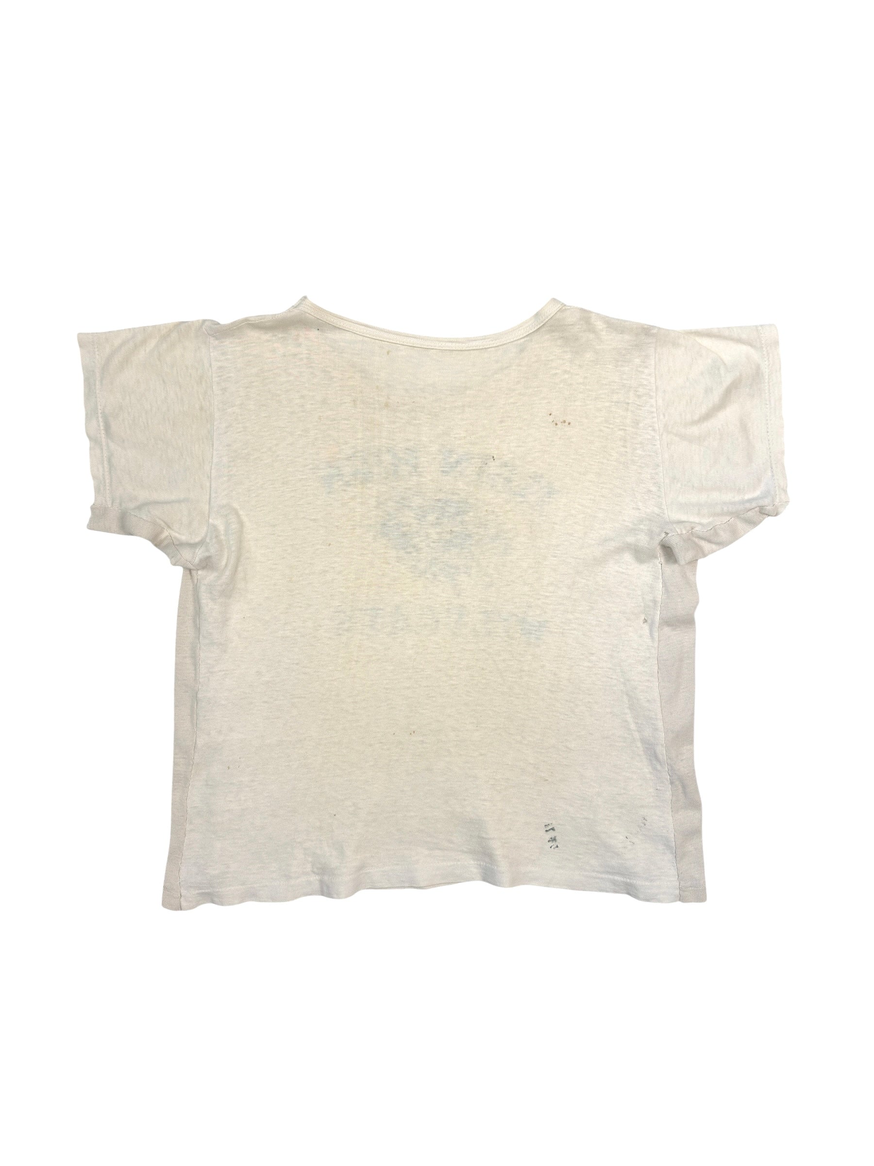 1940s ‘Elgin High‘ Water Print Tee (S/M)
