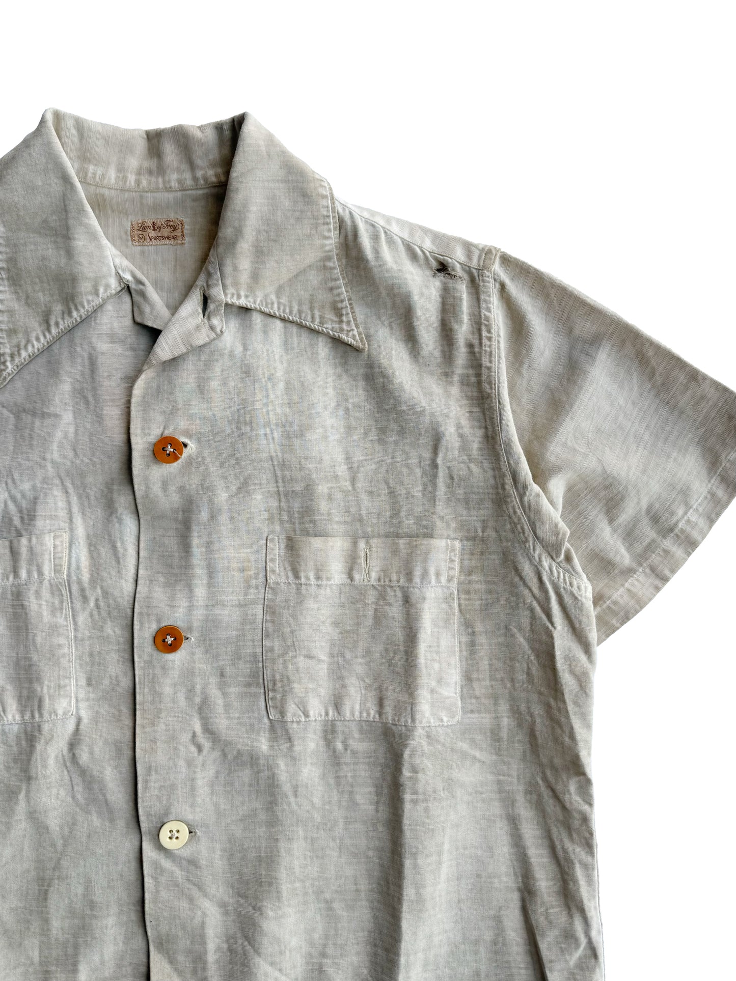 1940s Button Dress Shirt (M/L)
