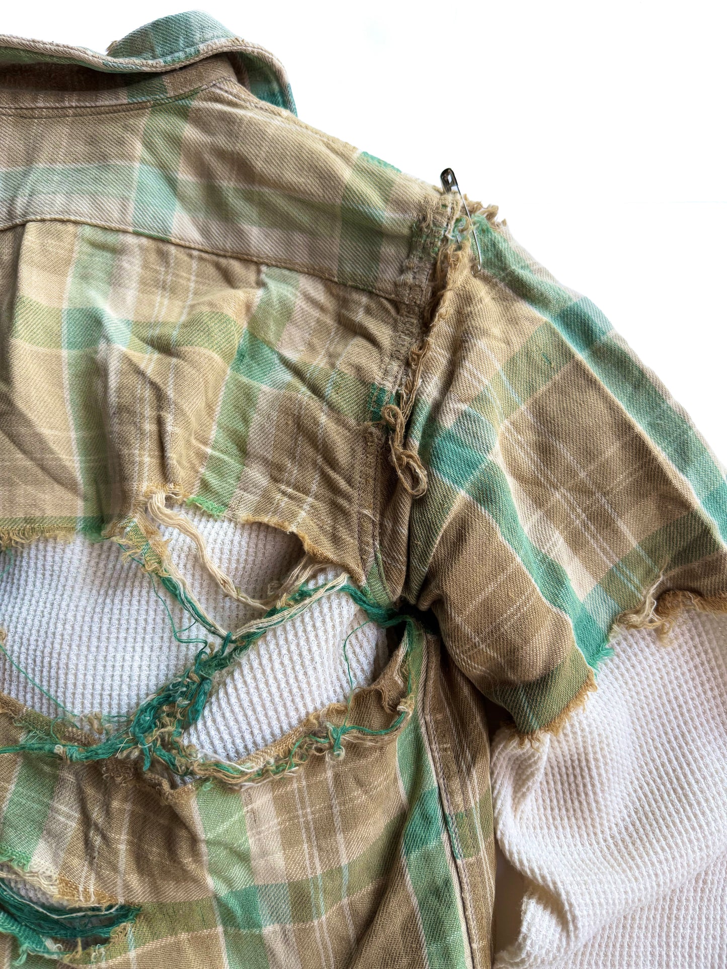 1940s Distressed Flannel With 1950s Thermal (S)