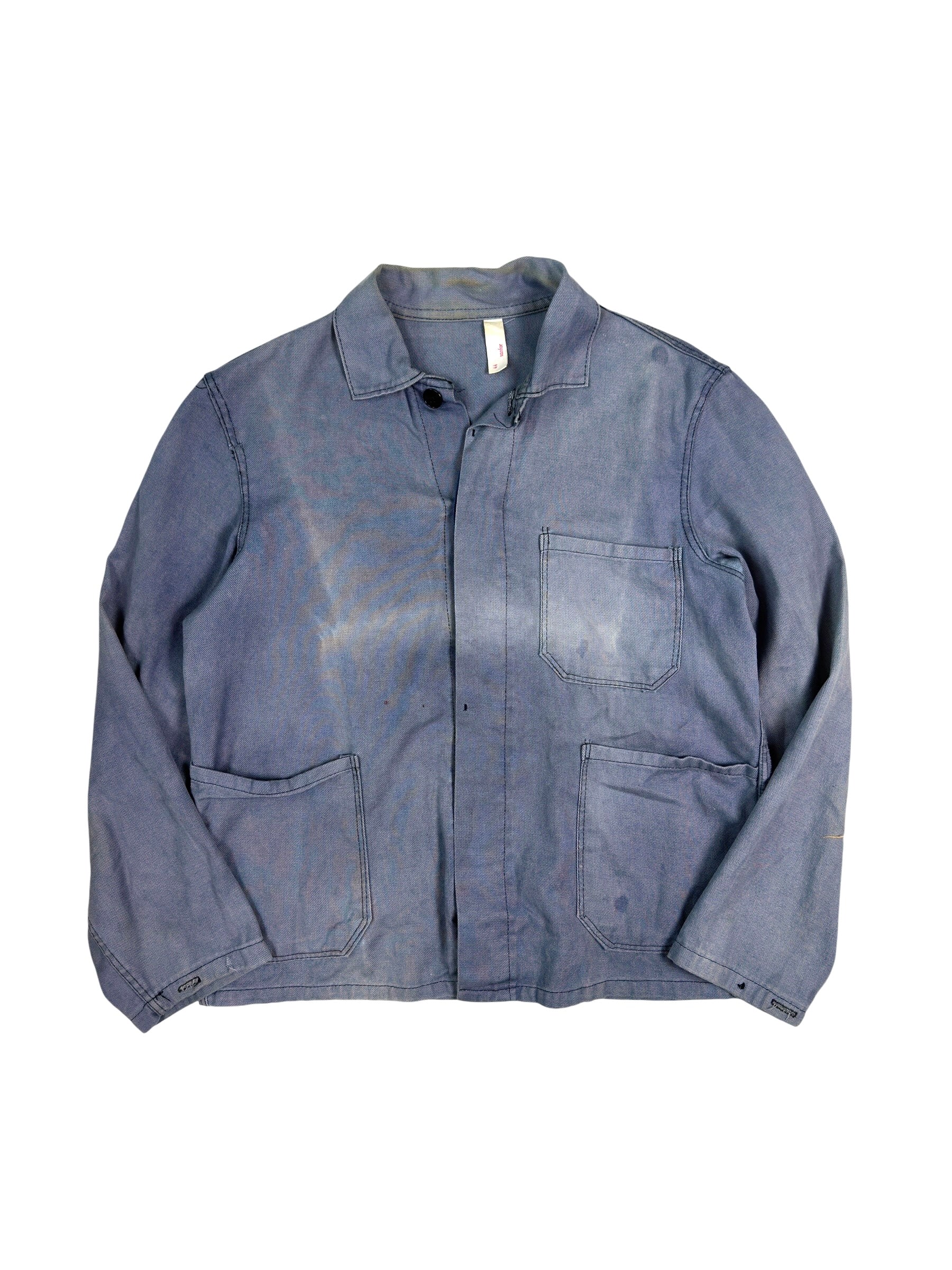 1950s Sun Faded French Chore Jacket (M)