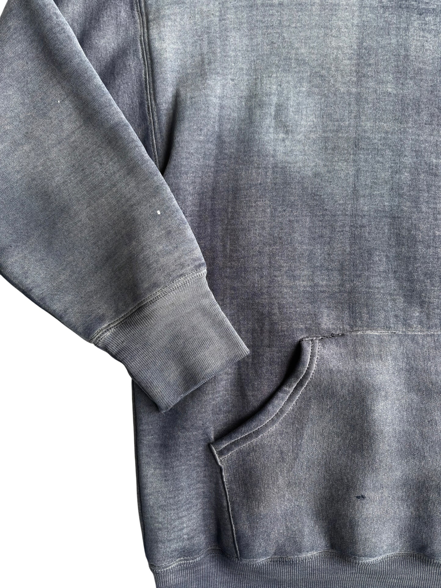 1960s ‘Smoked’ Big Hood Double Face Hoodie (S/M)