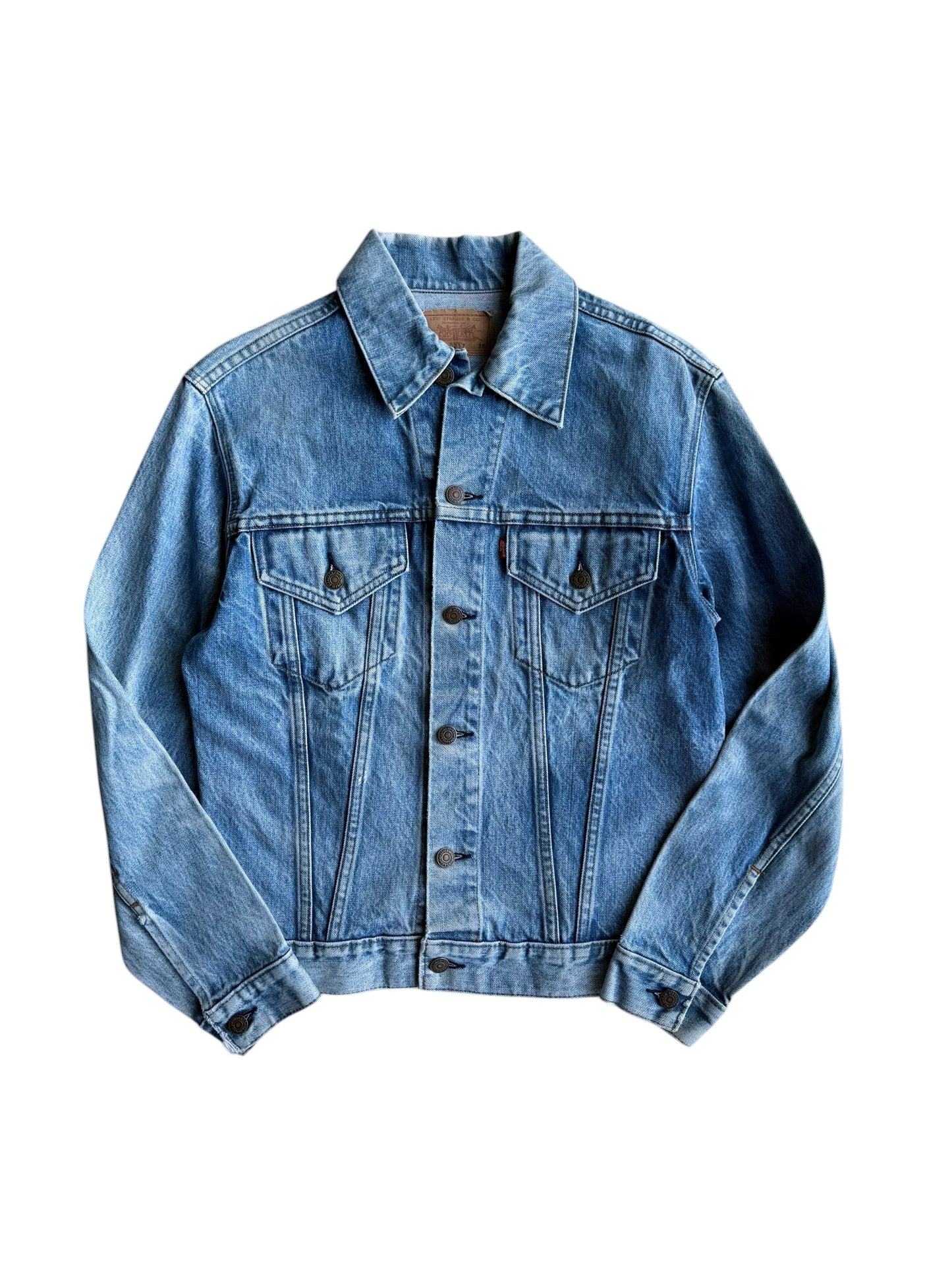 1970s Sun Faded Honey Comb Levi’s Type 3 Denim Jacket