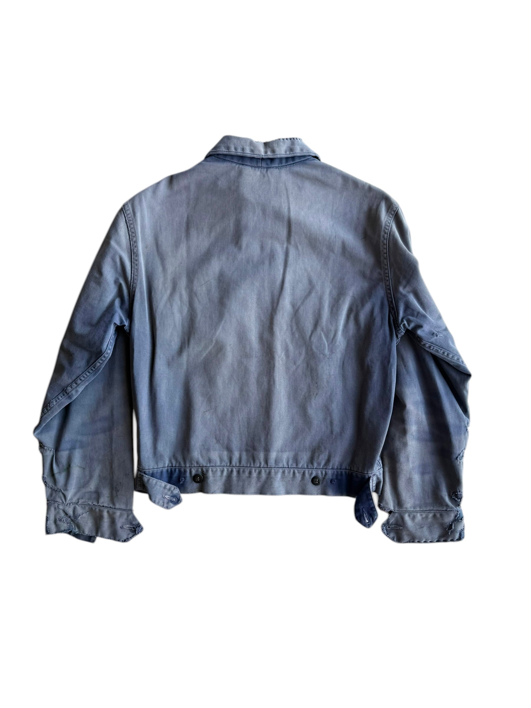 1950s Faded Hercules Flannel Lined Workwear Jacket (S/M)