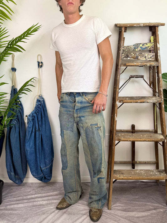 1960s ‘Super Soft’ Pristine ￼Essential White Tee (S/M)