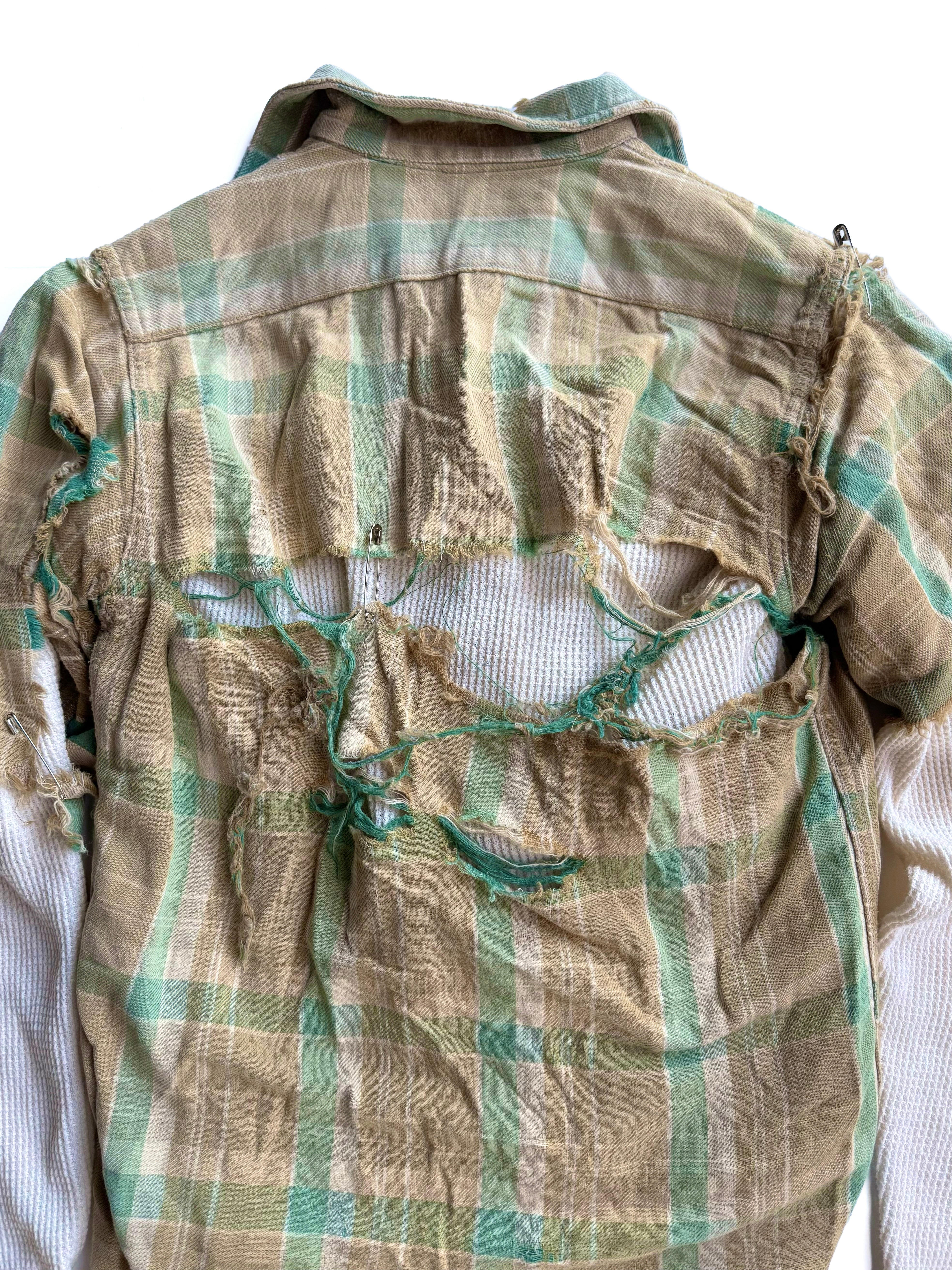 1940s Distressed Flannel With 1950s Thermal (S)