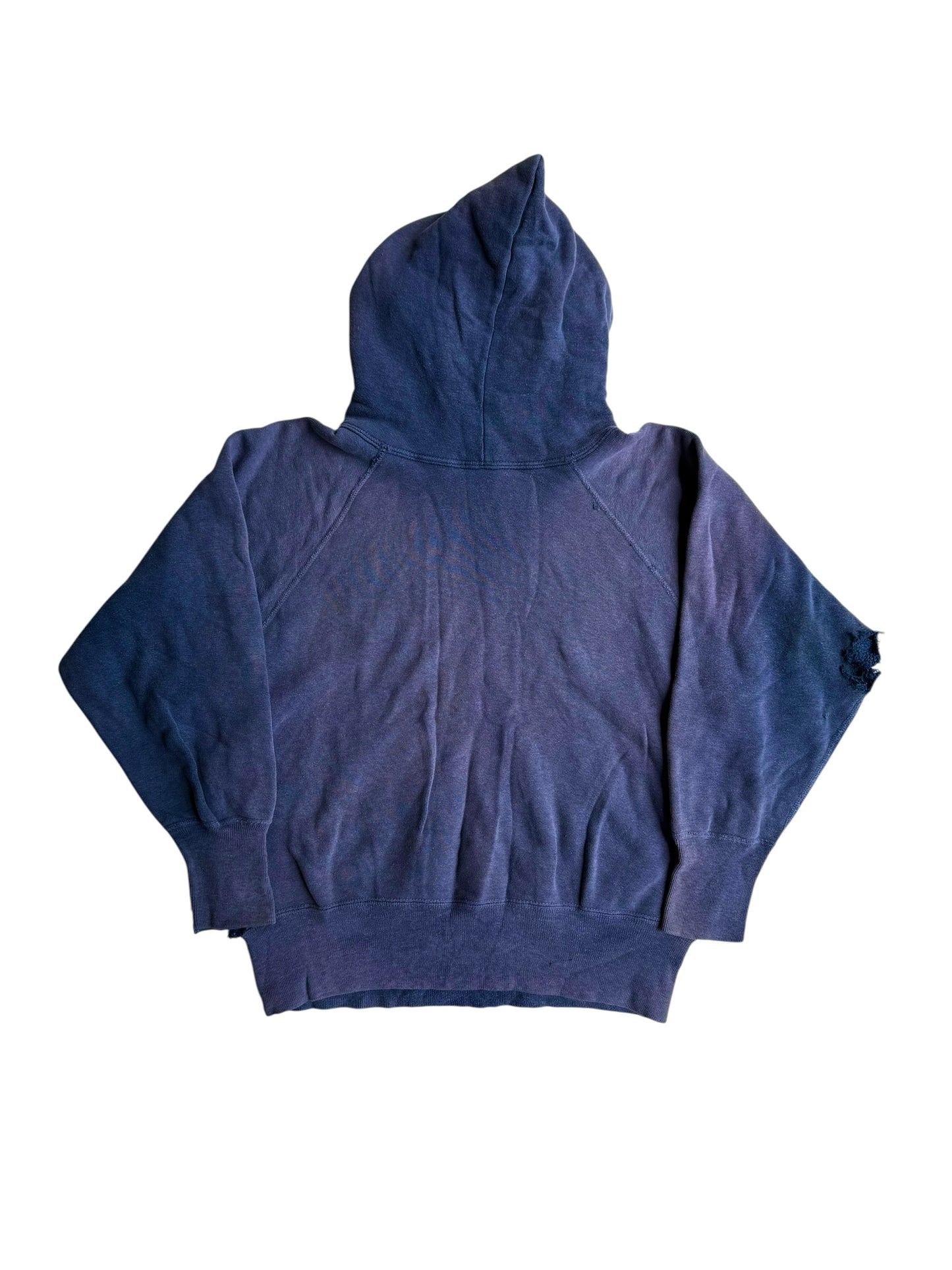 1950s Blueberry Sun Faded Hoodie (S/M)