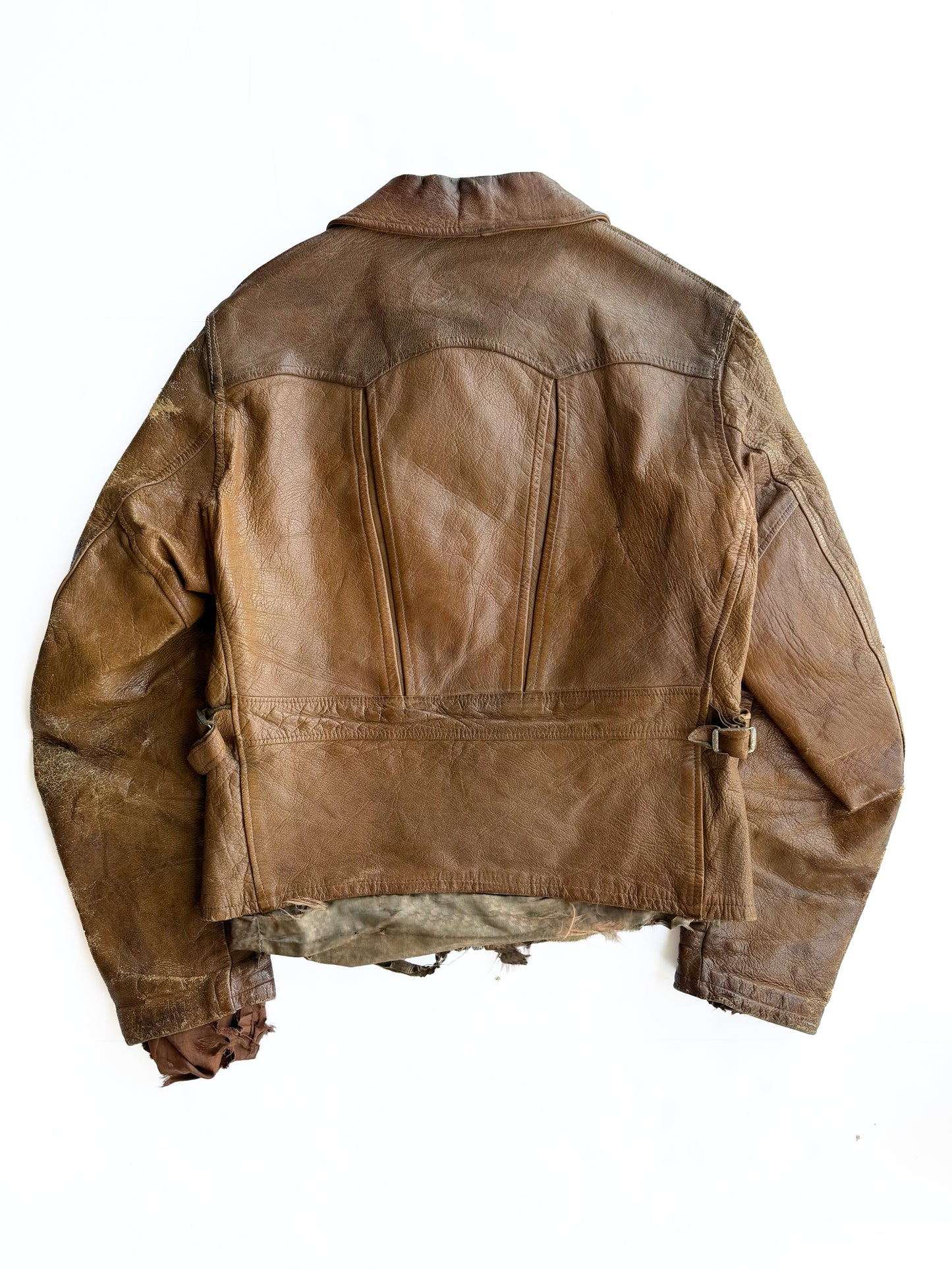 1930s Leather Jacket (M/L)