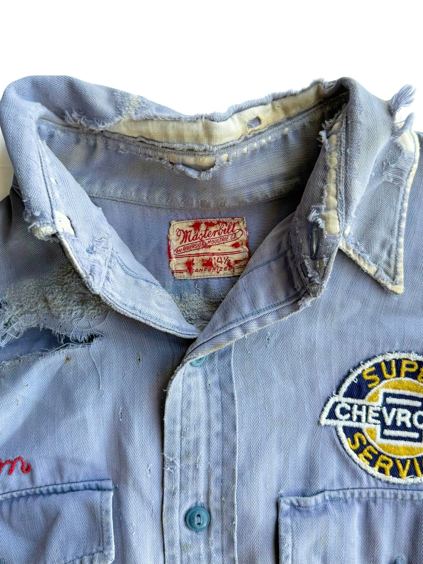 1950s ‘Carson’ Work Shirt With Original Sears Letter (M/L)