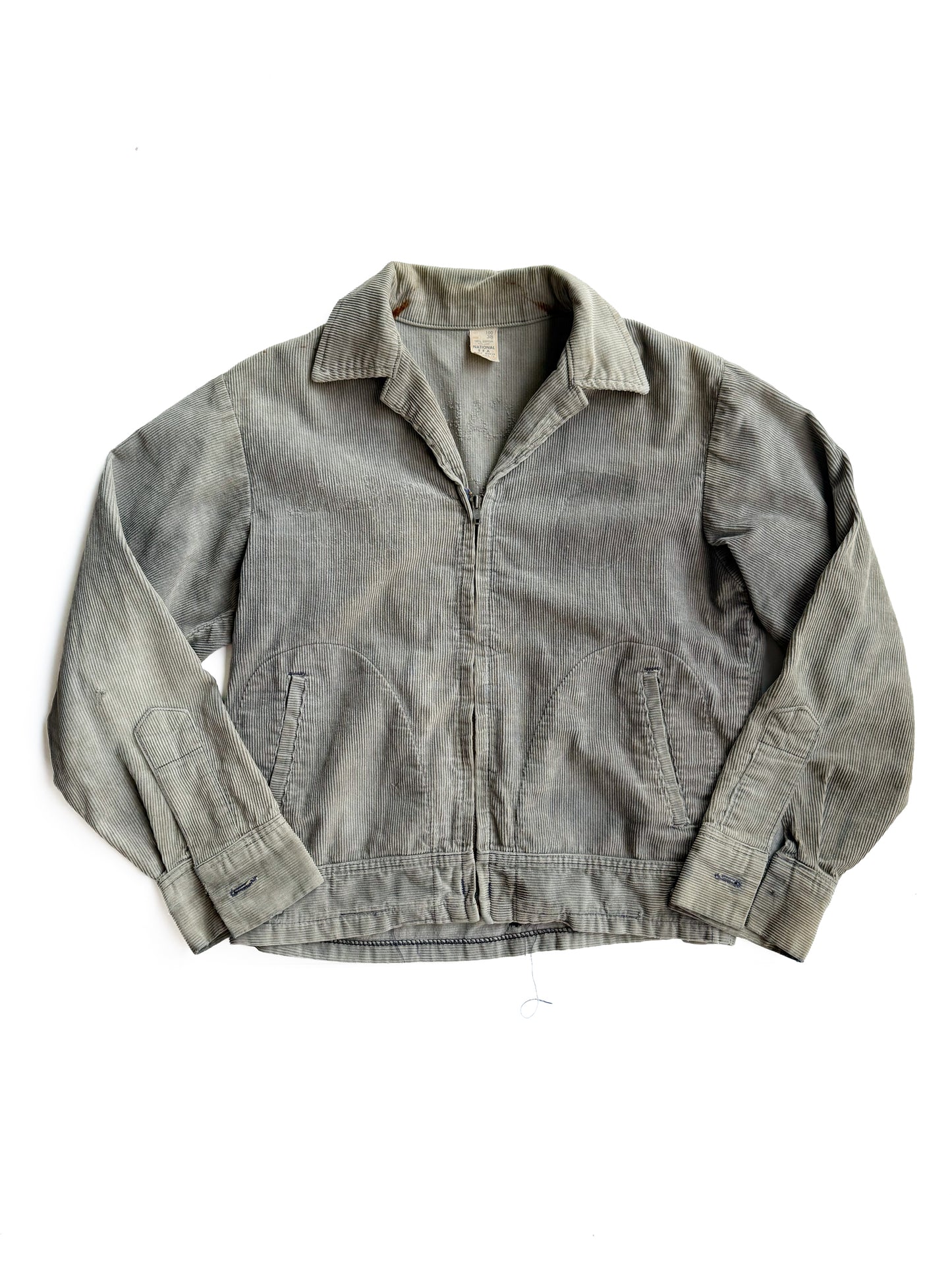 1950s Sun Faded ‘Ghost Print’ FFA Jacket (S/M)
