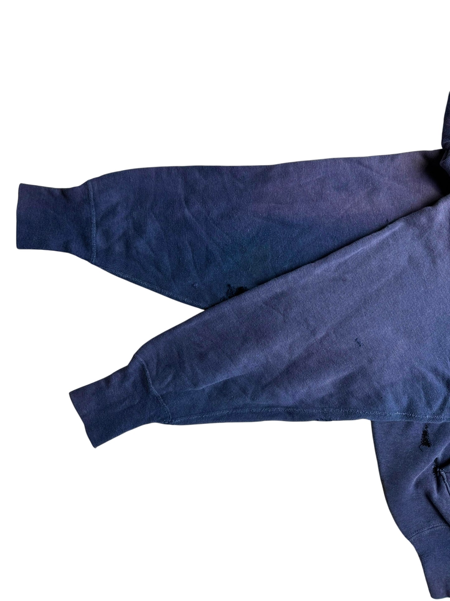 1950s Blueberry Sun Faded Hoodie (S/M)
