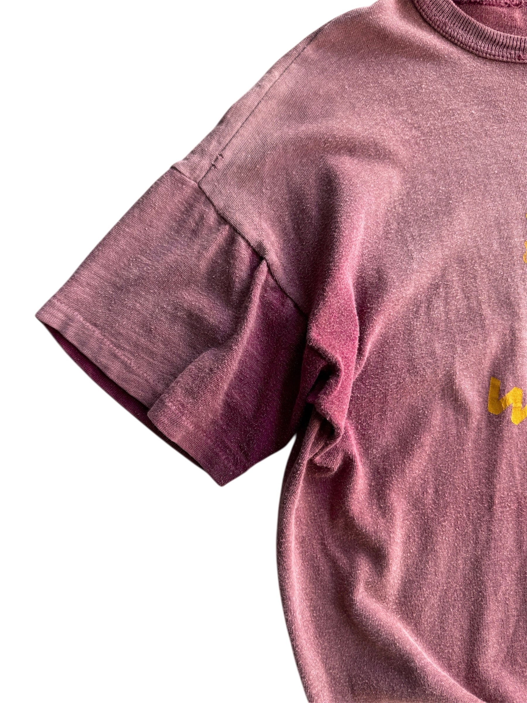 1950s ‘Warriors’ Sun Faded Burgundy Tee (M/L)