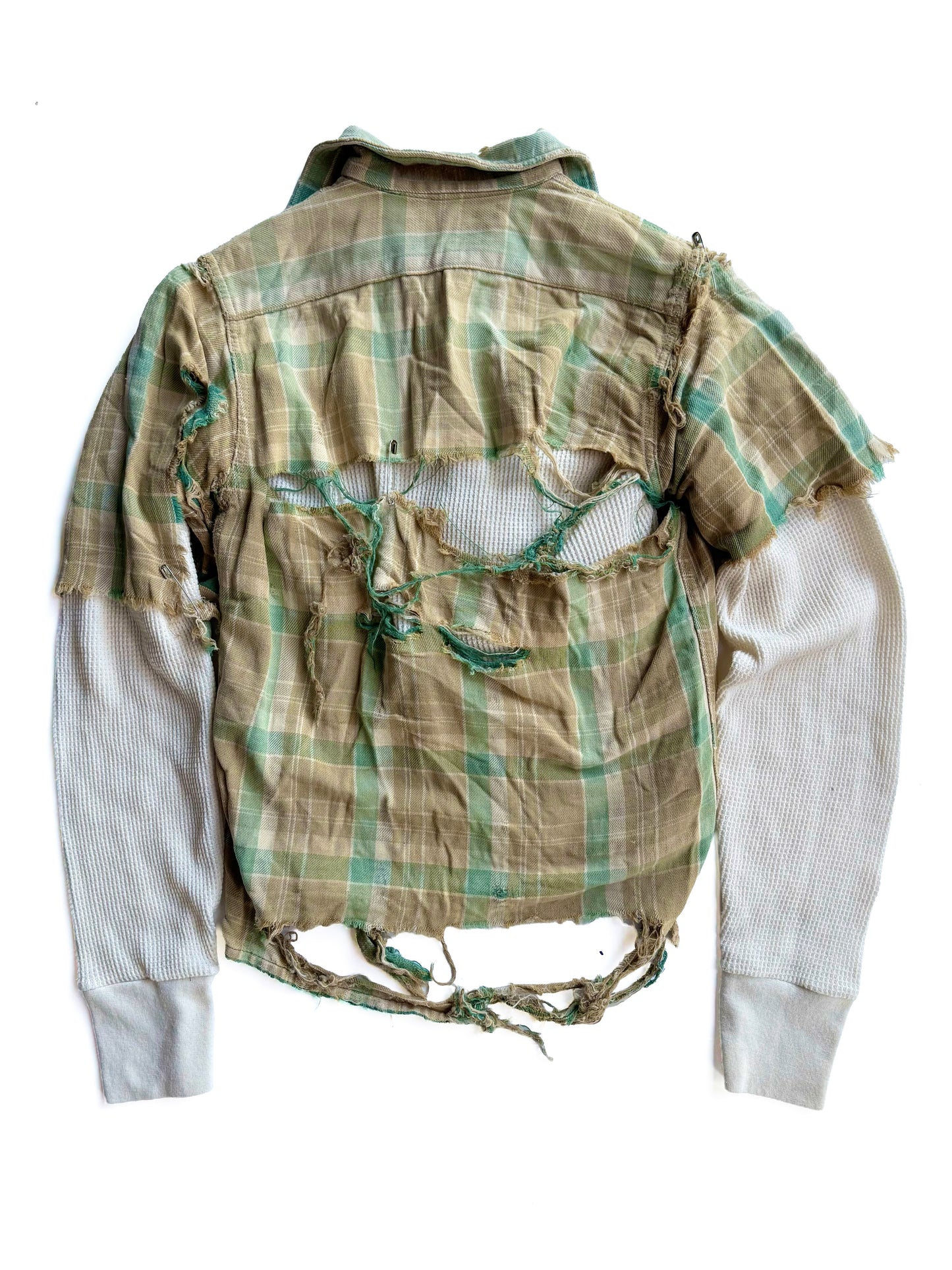 1940s Distressed Flannel With 1950s Thermal (S)