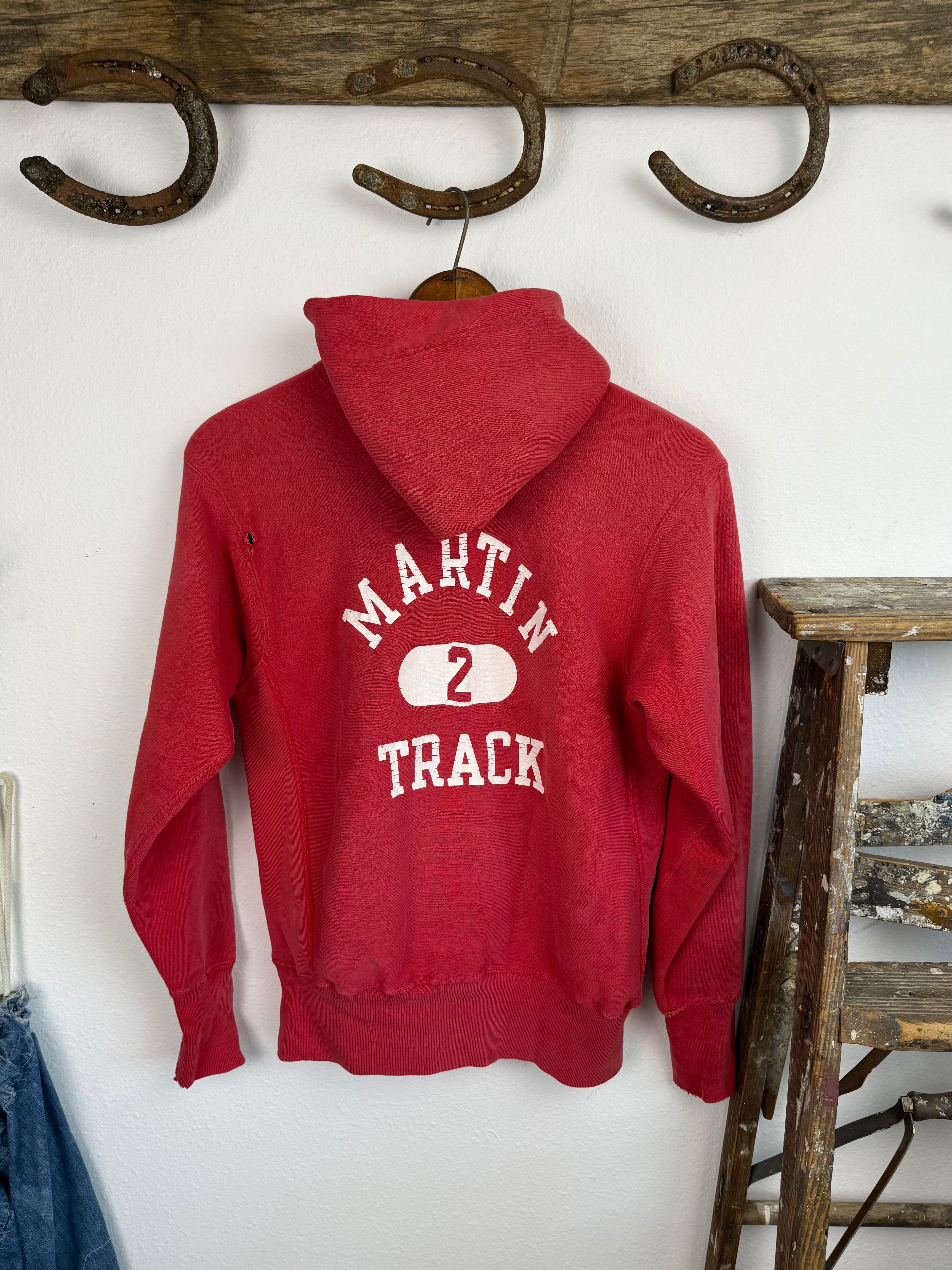 1970s Martin Track Champion Reverse Weave Hoodie (S/M)