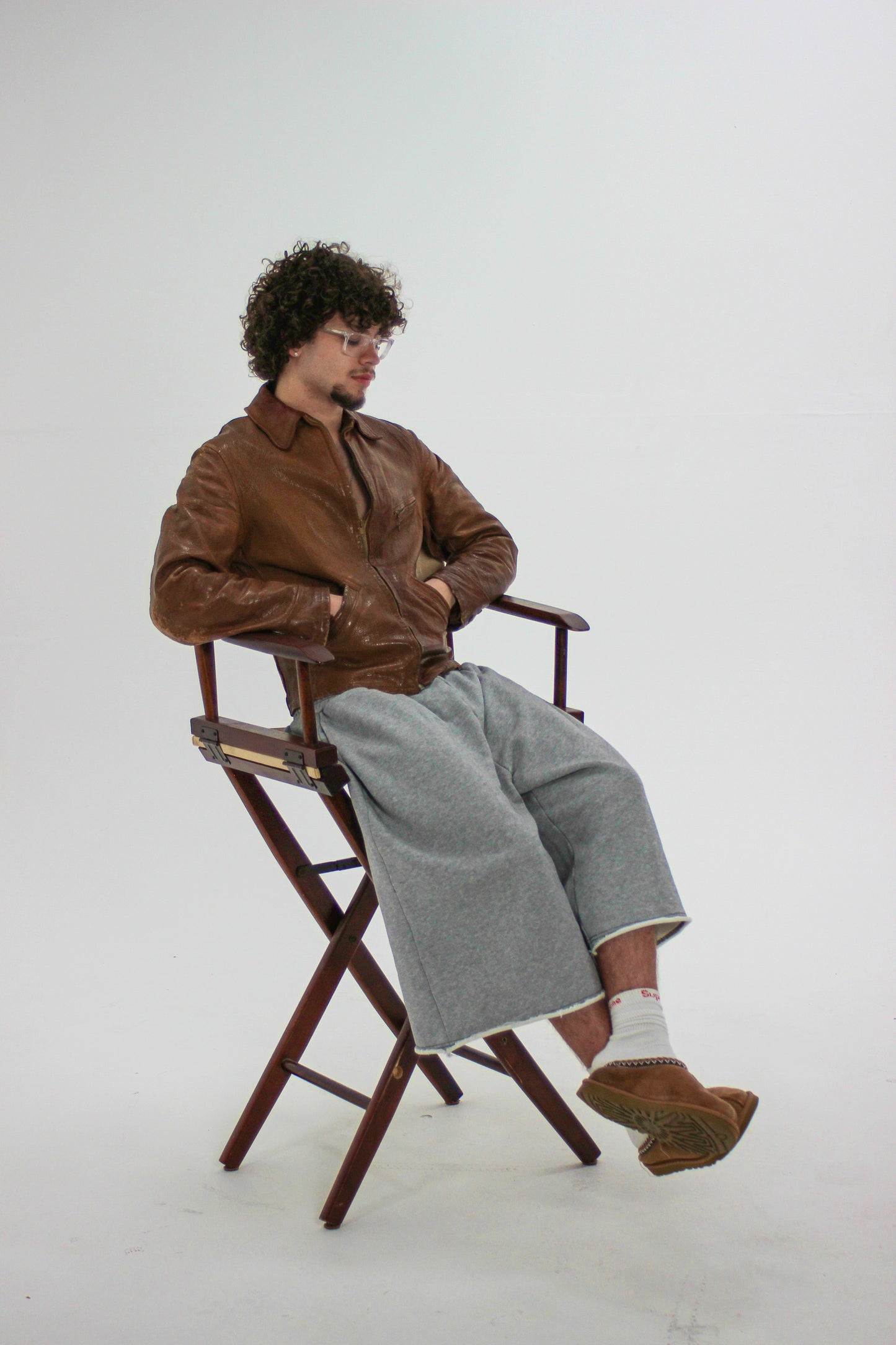 1930s Leather Jacket (M/L)