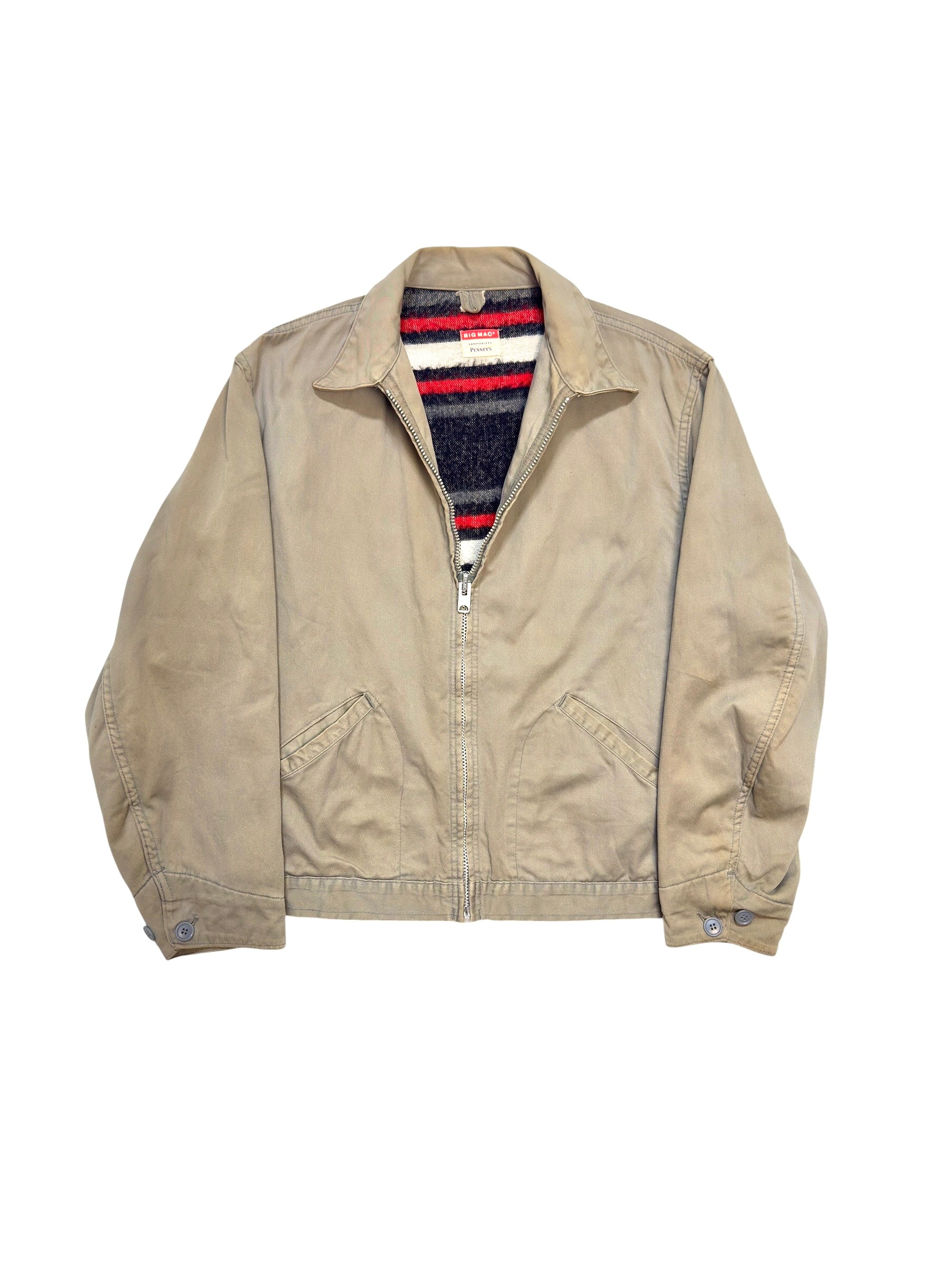 1960s Big Mac Lined Canvas Work Jacket (L/XL)