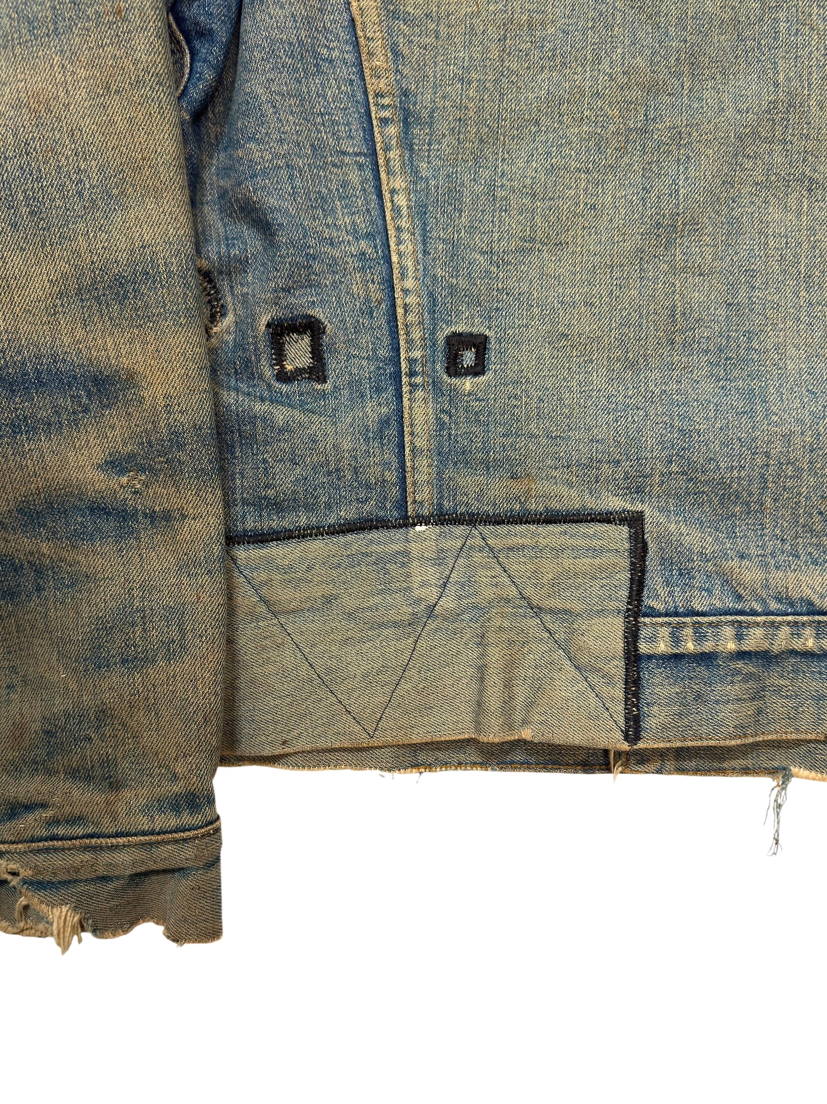 1960s Levi’s Type 3 Lined Distressed Denim Jacket (S/M)