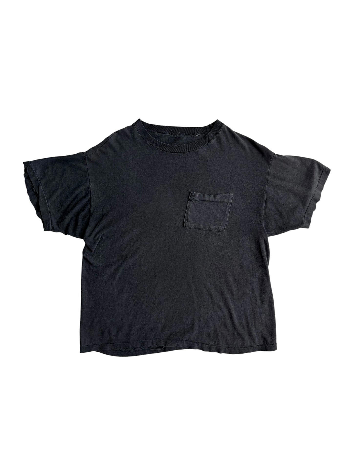 1960s/1970s Black Pocket Tee (M/L)