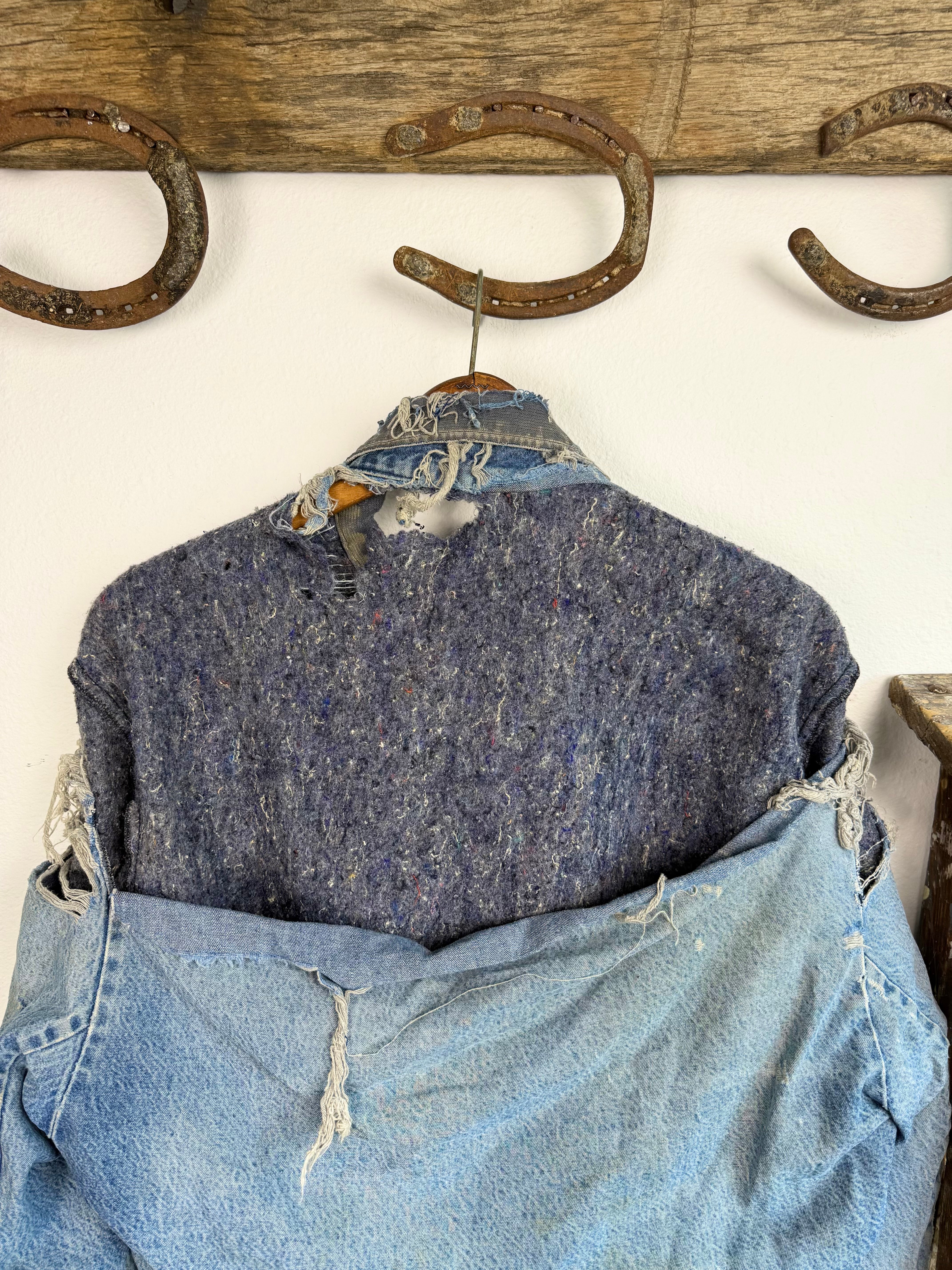 1970s Big Ben Thrashed ‘Zombie’ Denim Jacket (XL)