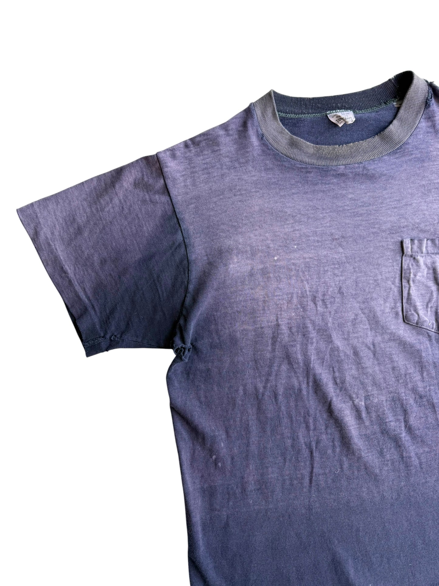 1950s Deep Sun Faded Pocket Tee (S/M)